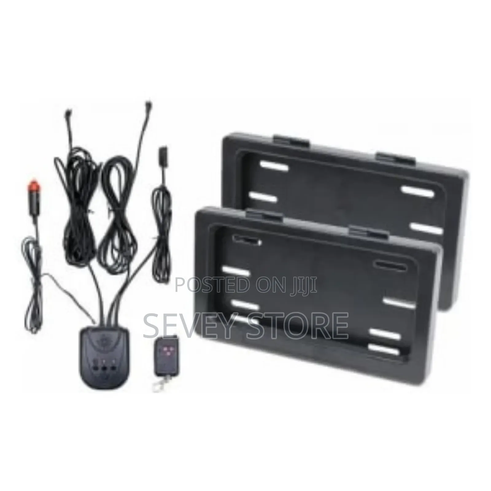 Remote Control License Plate Number Cover Hide Your Plate No