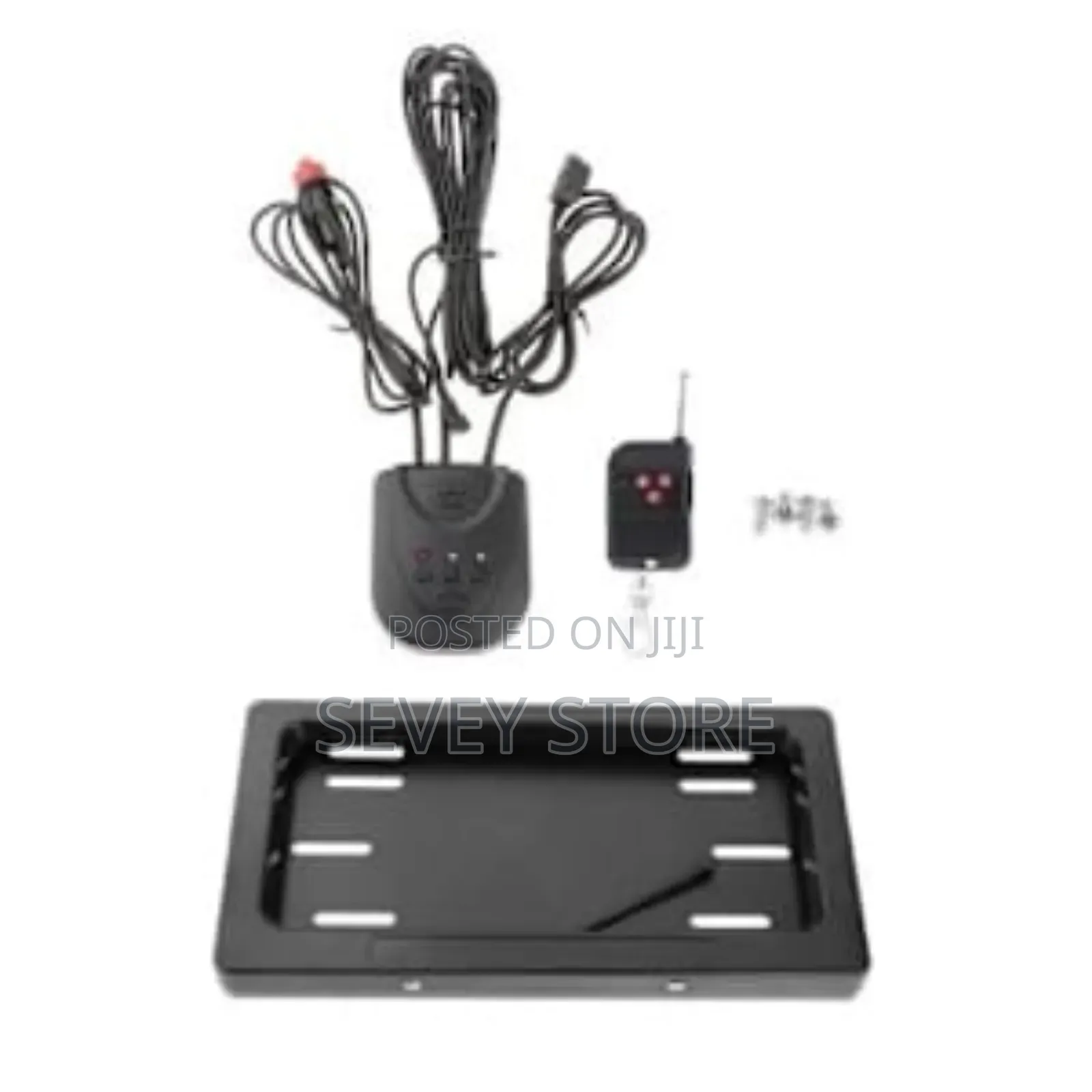 Remote Control License Plate Number Cover Hide Your Plate No