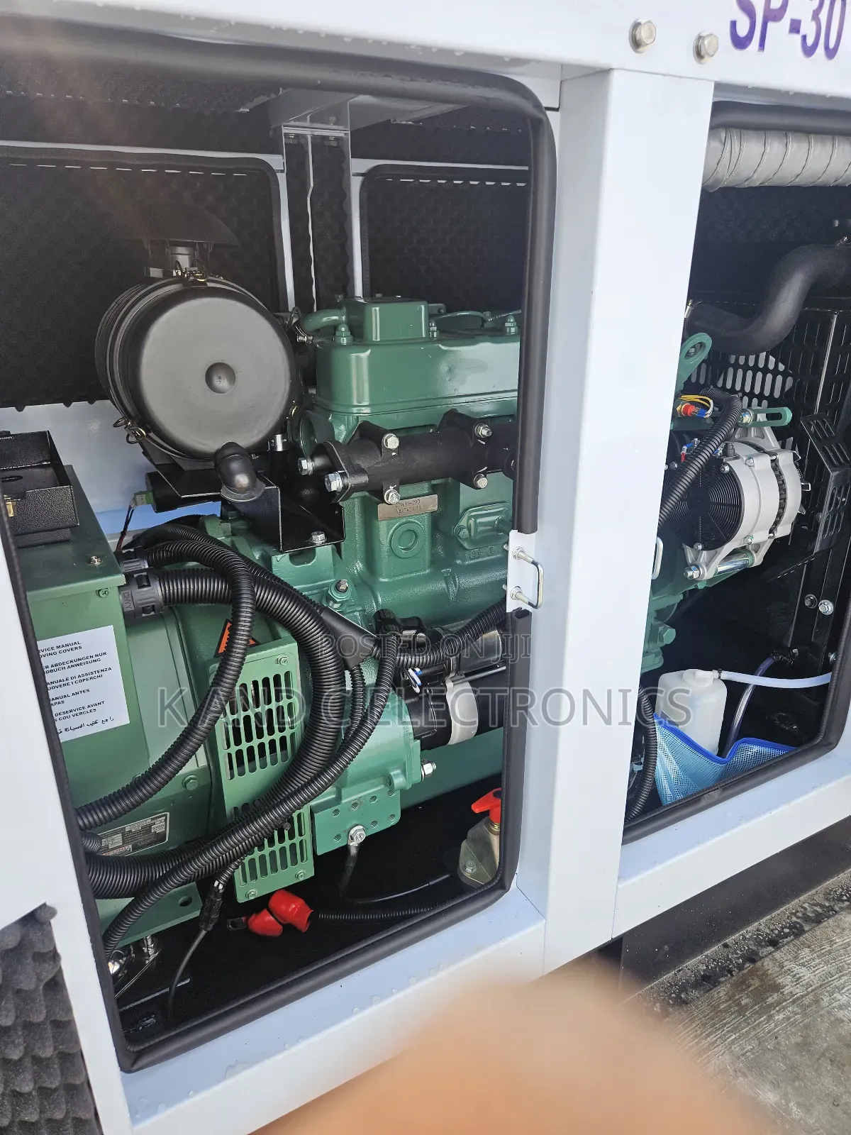 Perkins 30kva Diesel Soundproof Generator Available