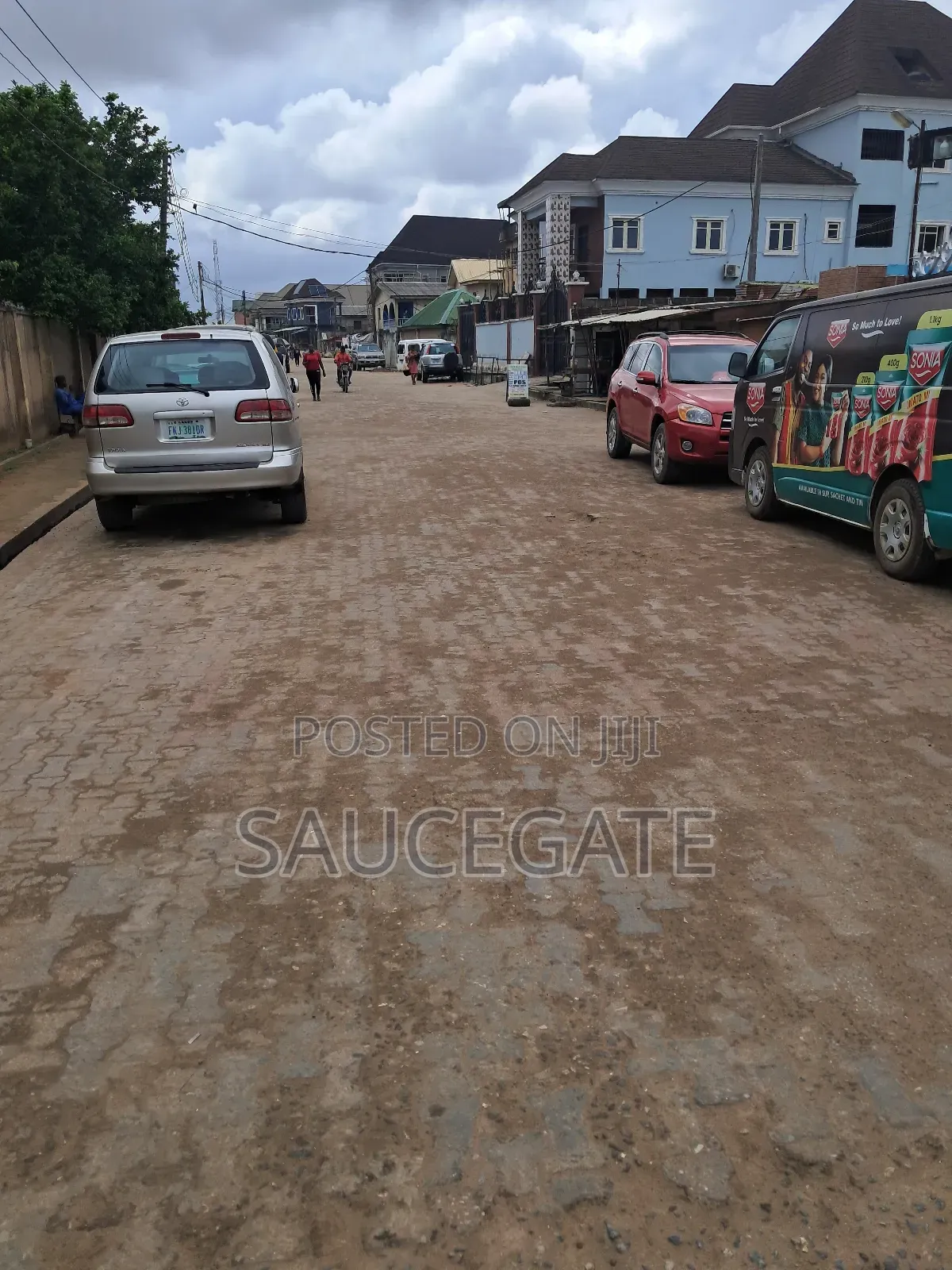 Dry Land at Ijegun Interclked 600sqm Gated Street