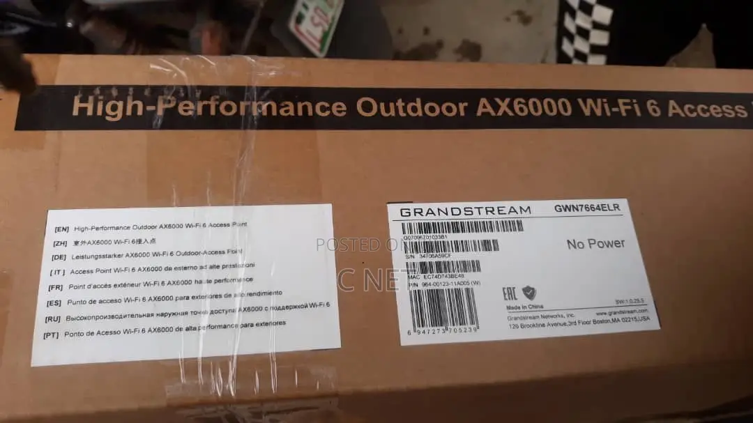 Grandstream Gwn 7664elr Ax 6000 Wifi 6 Ap