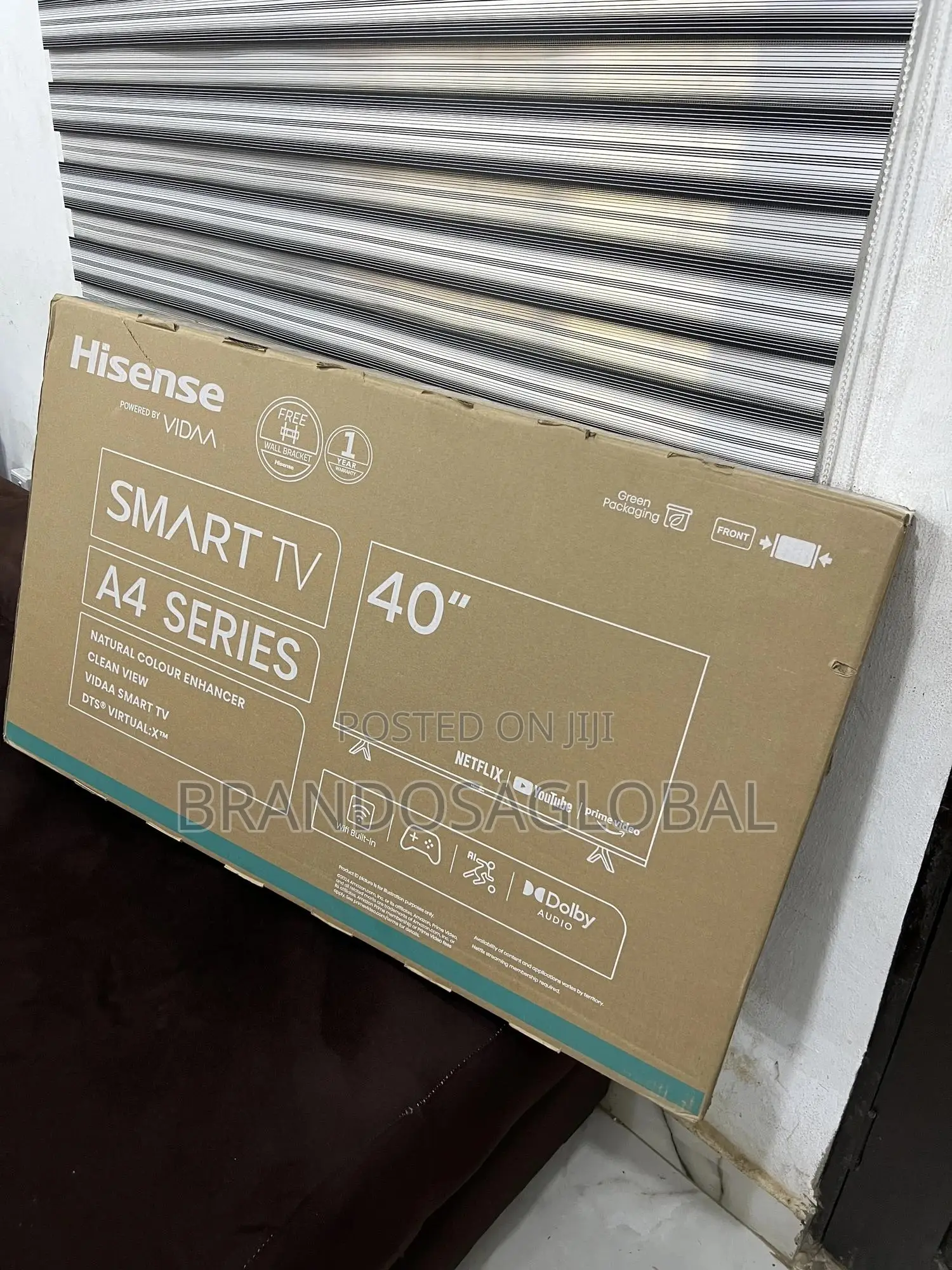 Brand New Hisense 40 Inches Smaart Tv - A4 Series Upgrade