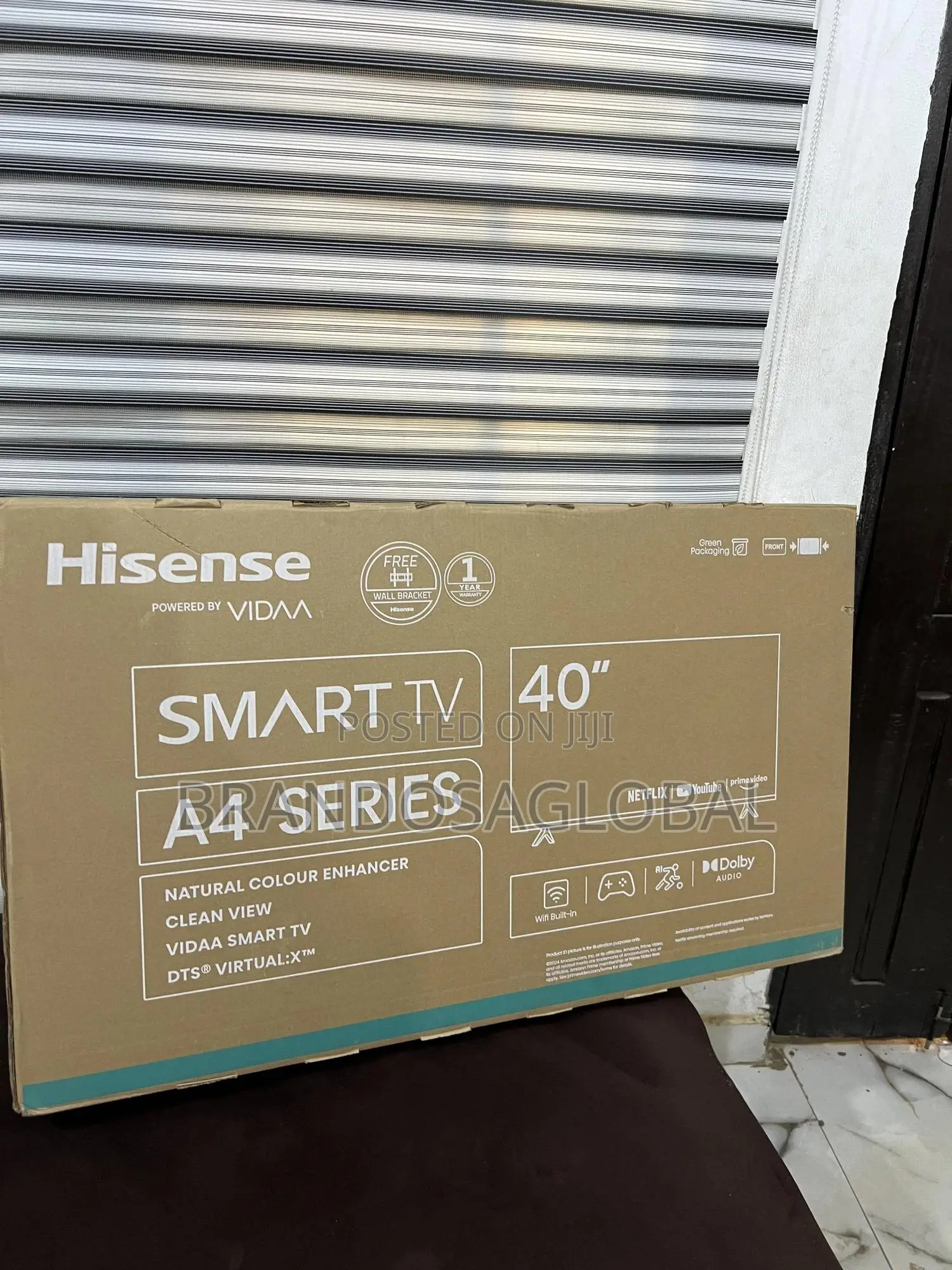 Brand New Hisense 40 Inches Smaart Tv - A4 Series Upgrade