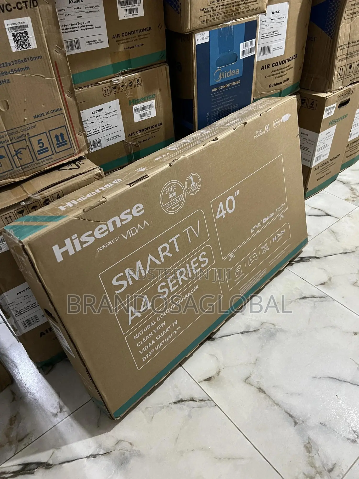 Hisense A4 Series Smart Tv - 40 Inches Crystal Clear Display