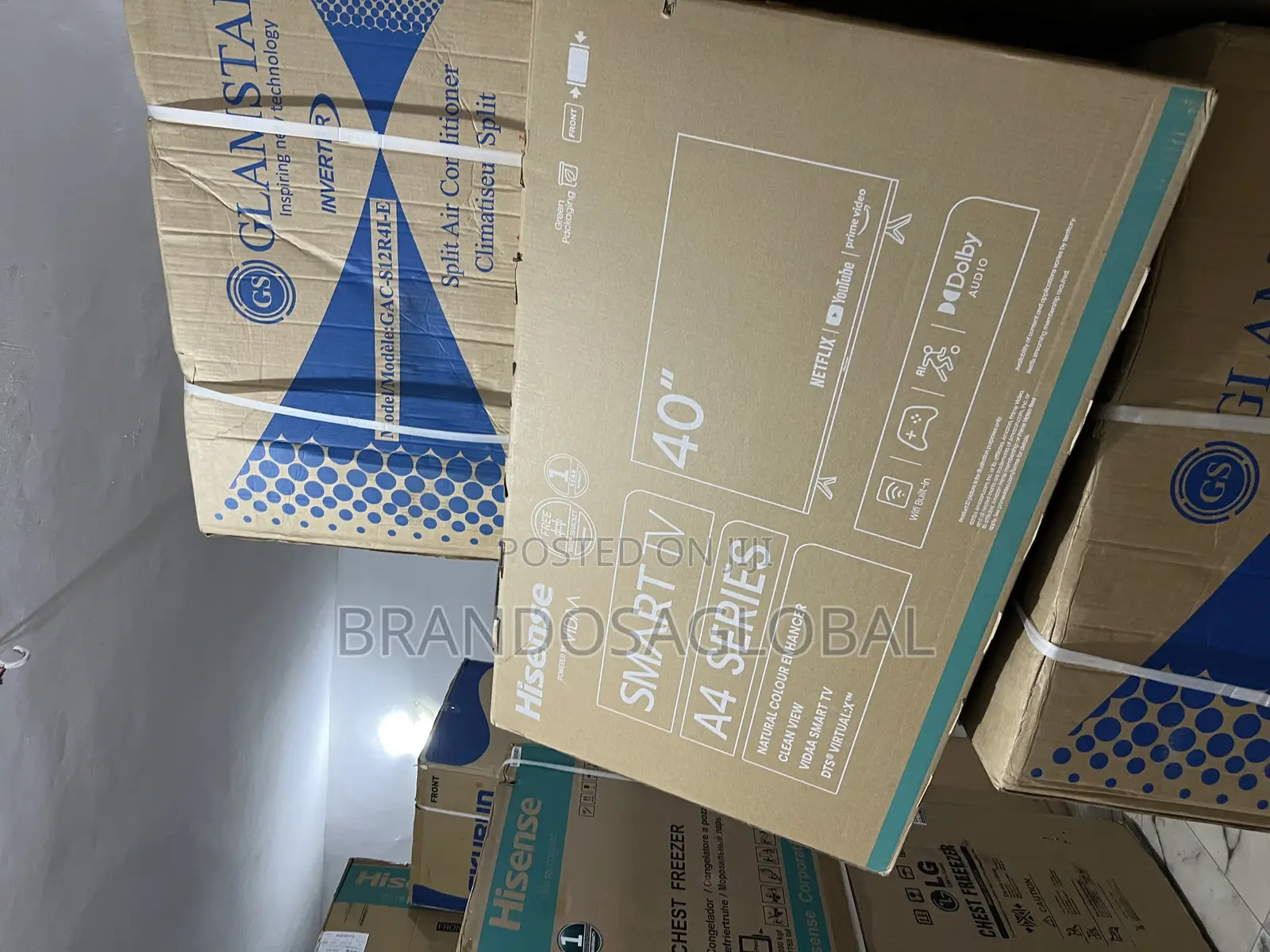 40 Inches Hisense Smart Tv A4 Series - Modern Design