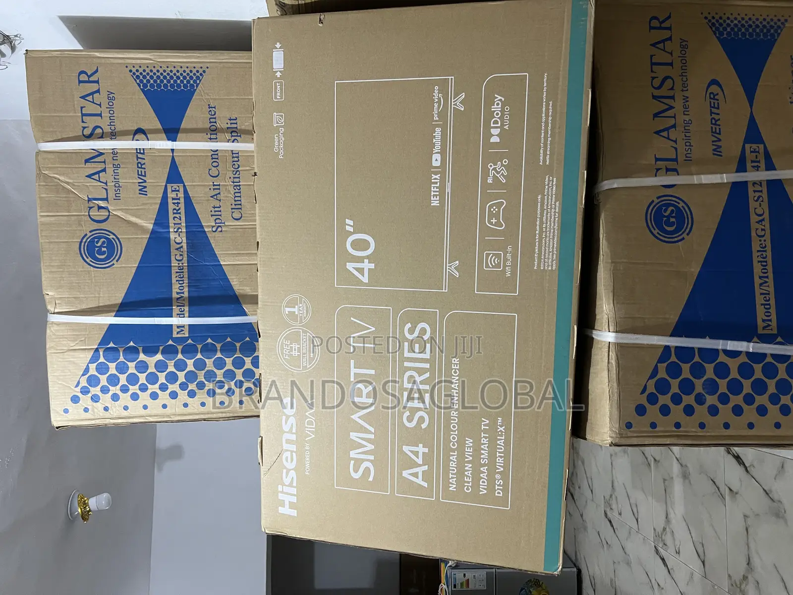 Built for Entertainment New in Hisense 40" Inches Smart Tv