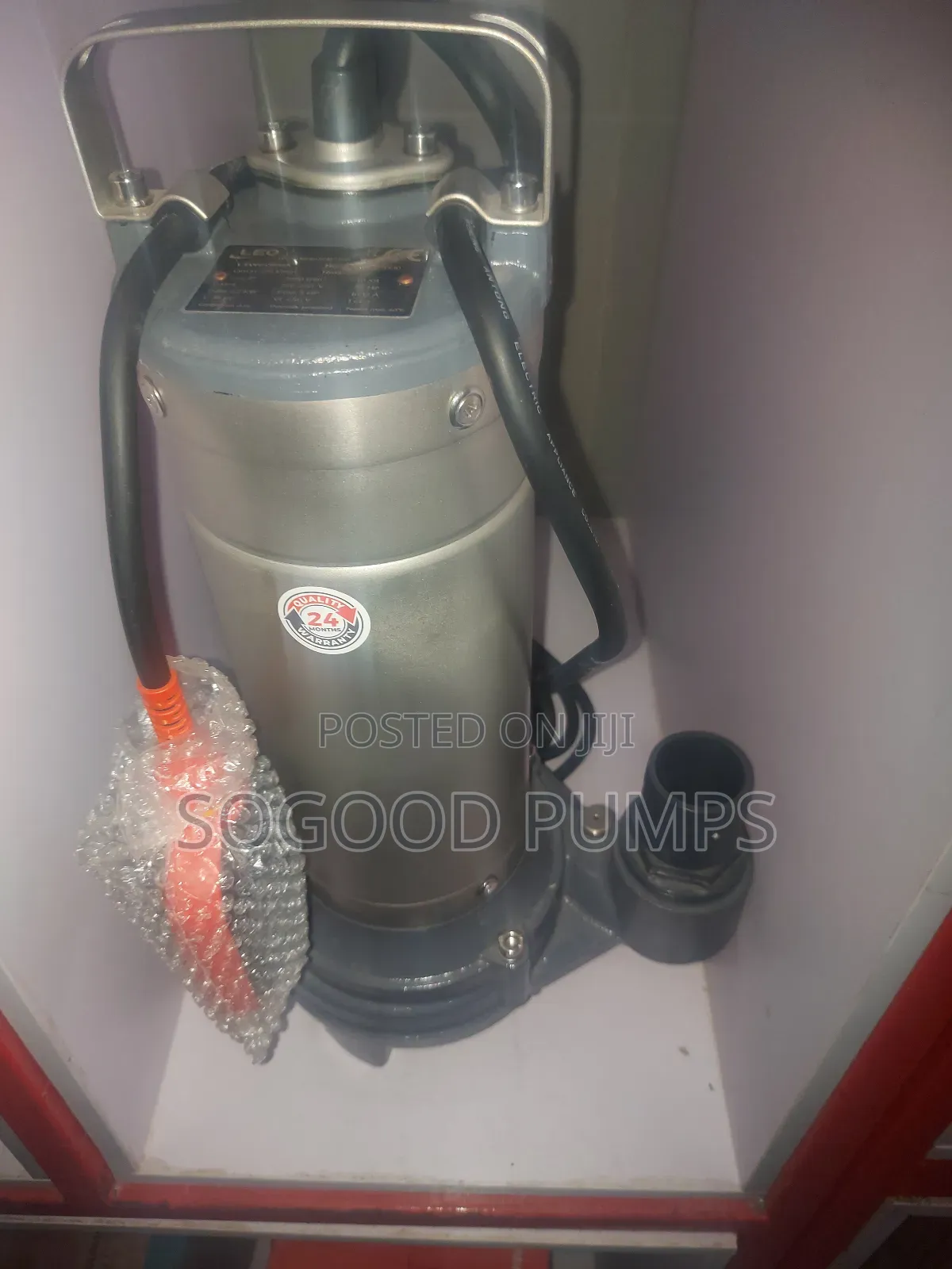 Leo Sewage Submersible Pump 2.2kw/3hp 230v