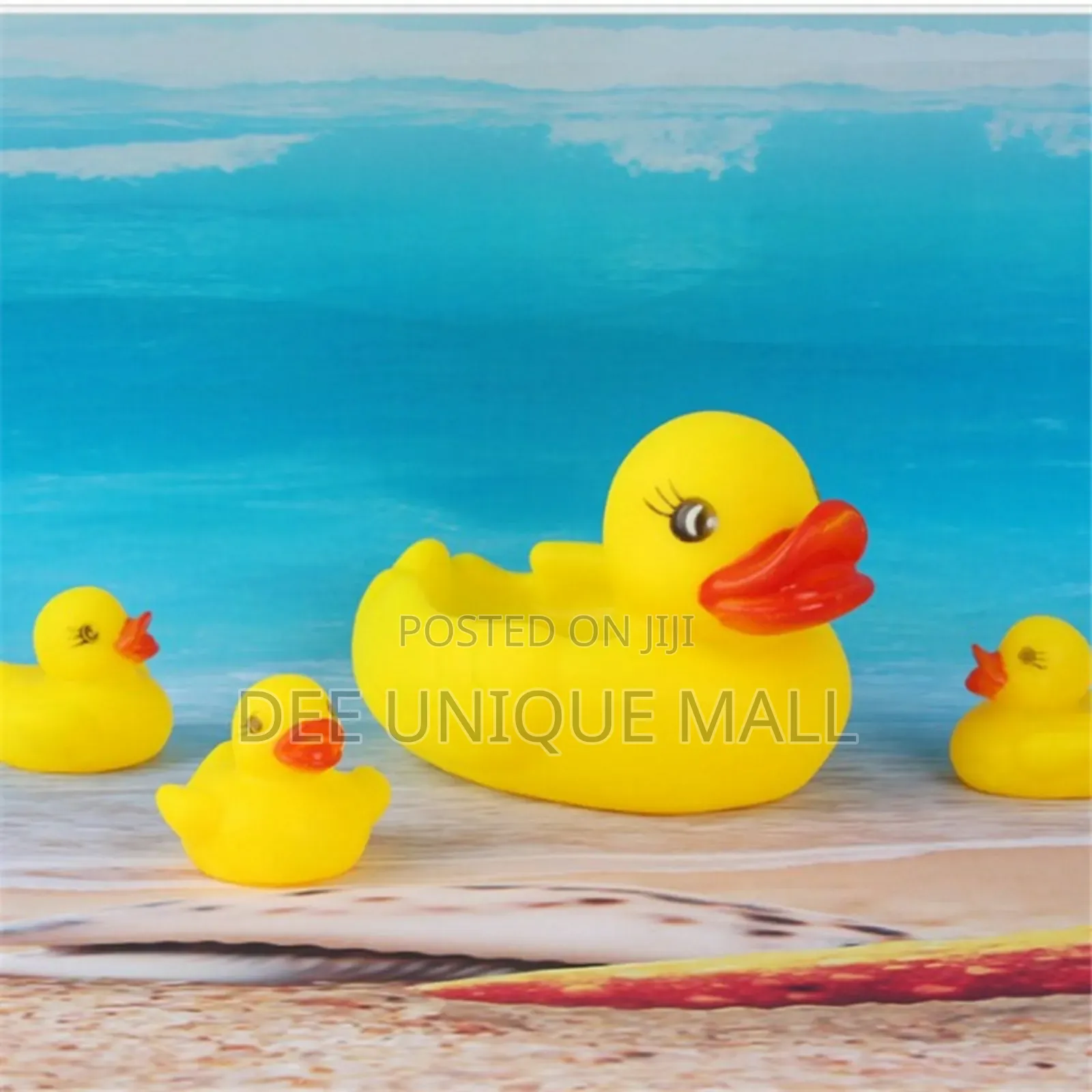4pcs/Lot Float Water Swimming Mummy Rubber Race Baby Toy