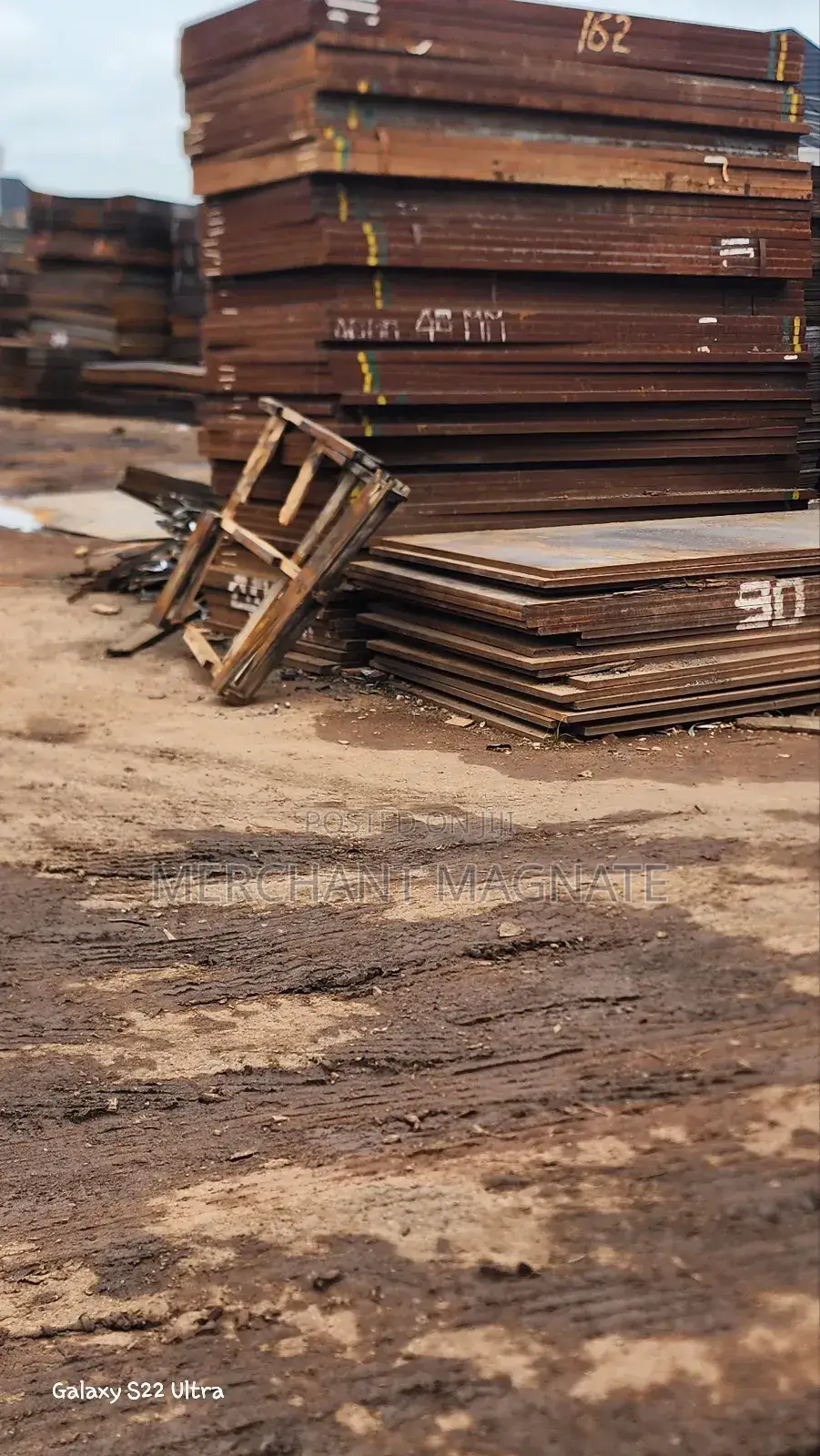 40mm Thick Mild Steel Plates