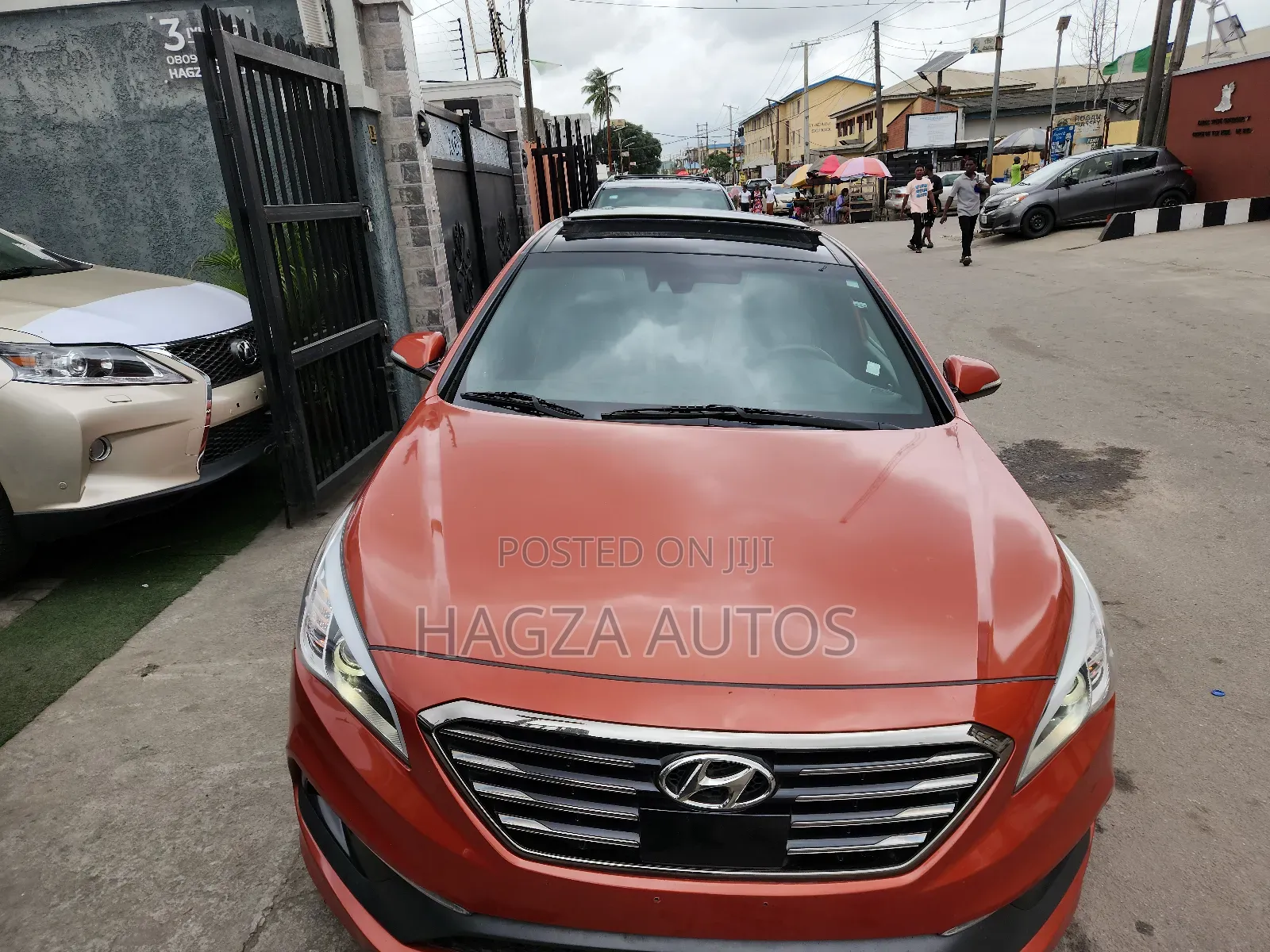 Hyundai Sonata Sport 2.0T 4dr Sedan (2.0L 4cyl Turbo 6A) 2015 Red