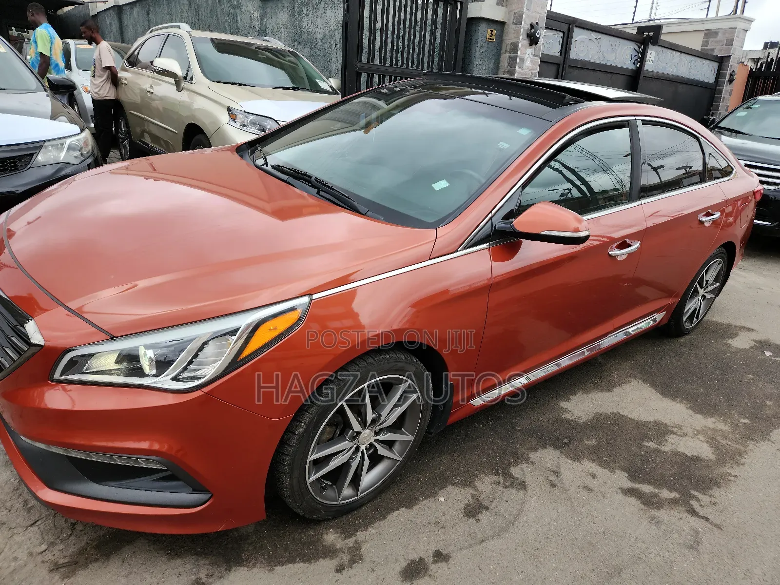 Hyundai Sonata Sport 2.0T 4dr Sedan (2.0L 4cyl Turbo 6A) 2015 Red
