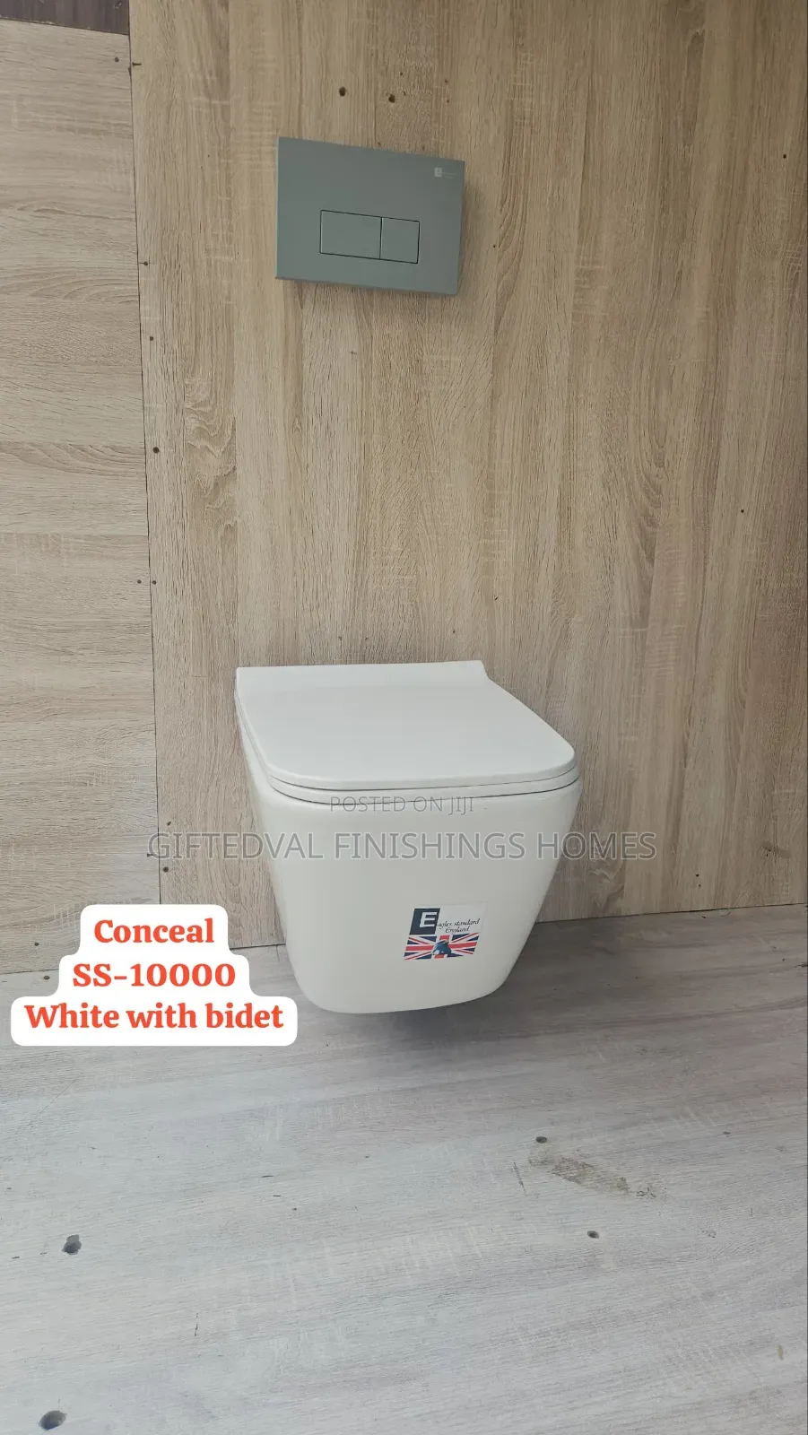 England High Quality Wall Hung Conceal Water Closet