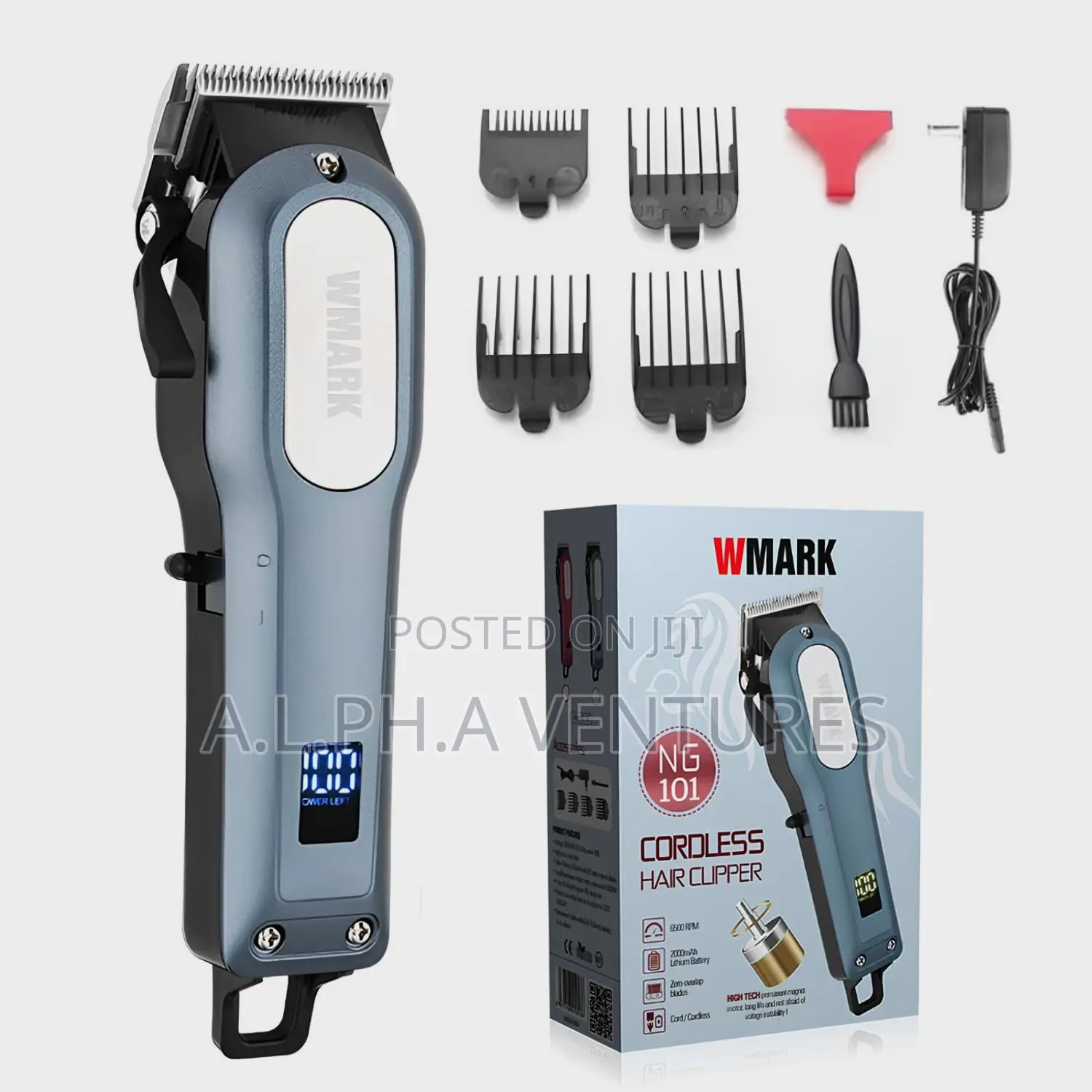 Wmark Ng-101 Professional Cordless Hair Clipper