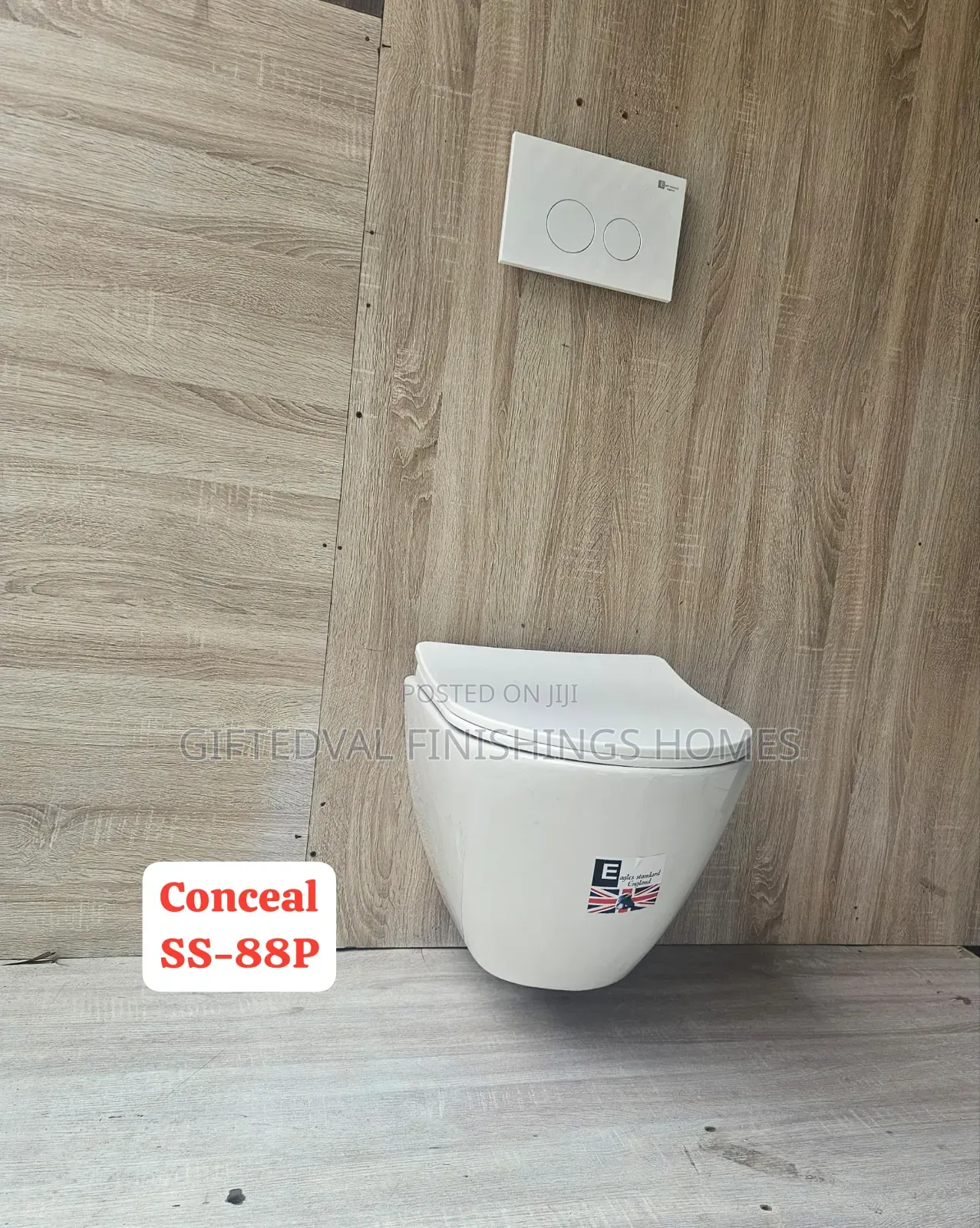 England High Quality Wall Hung Conceal Water Closet