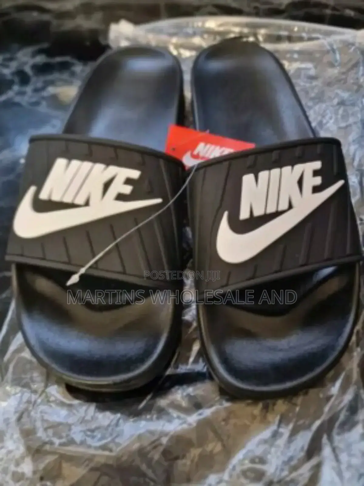 Nike Slides - Stylish Design With Nike Branding