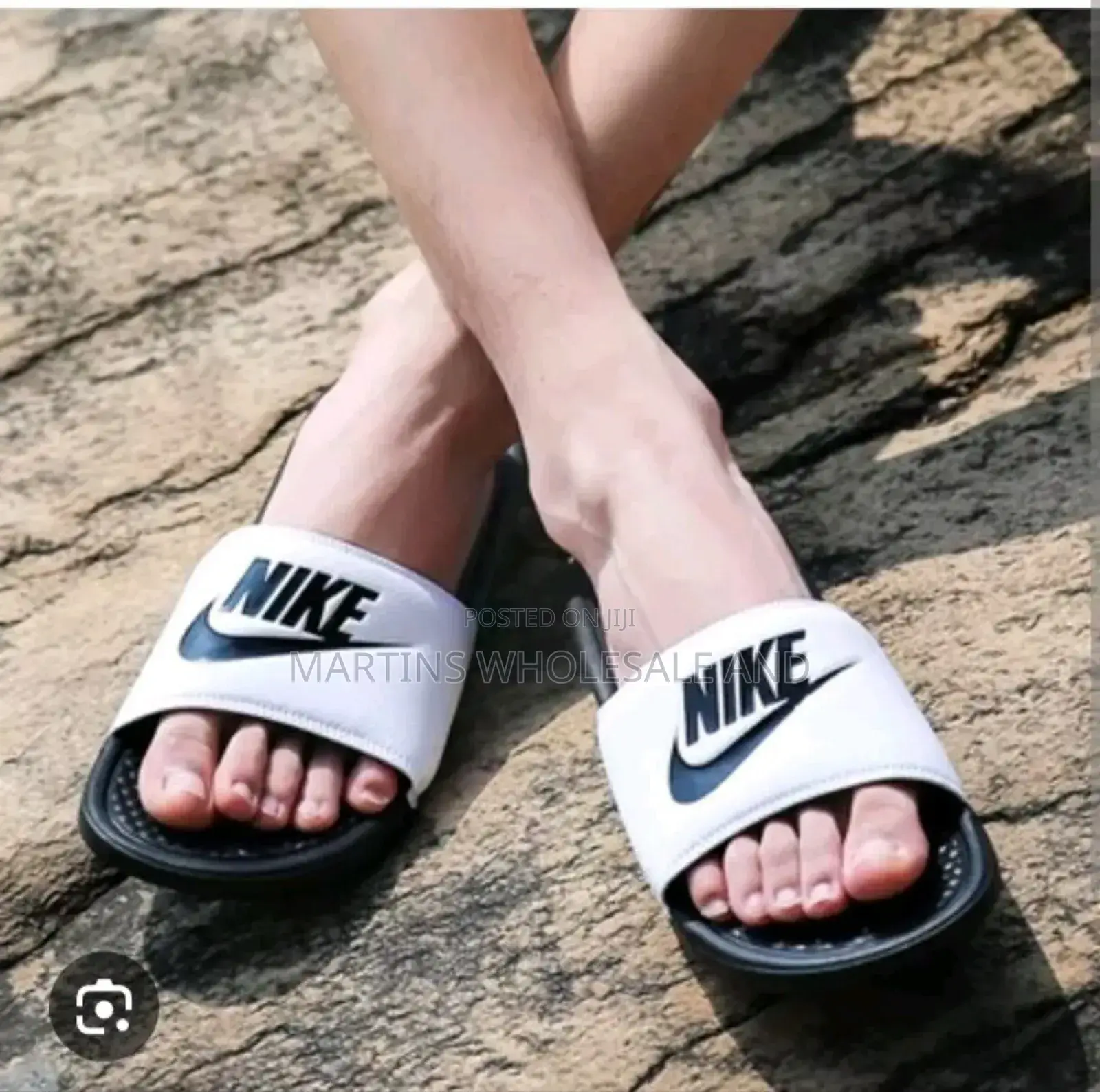 Nike Slides - Stylish Design With Nike Branding
