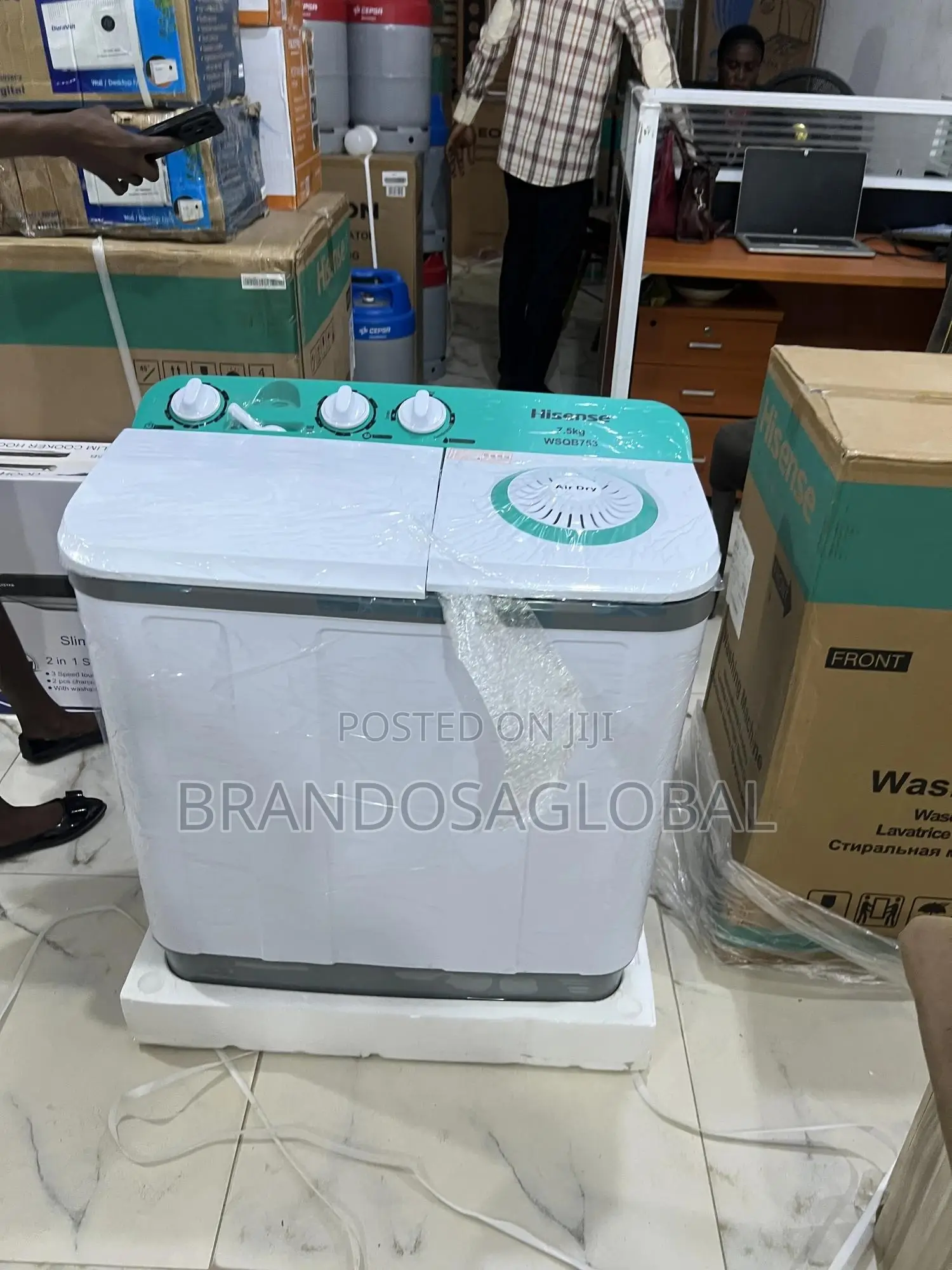 Get Hisense 7.5kg Washer – Twin Tub Manual, Reliable