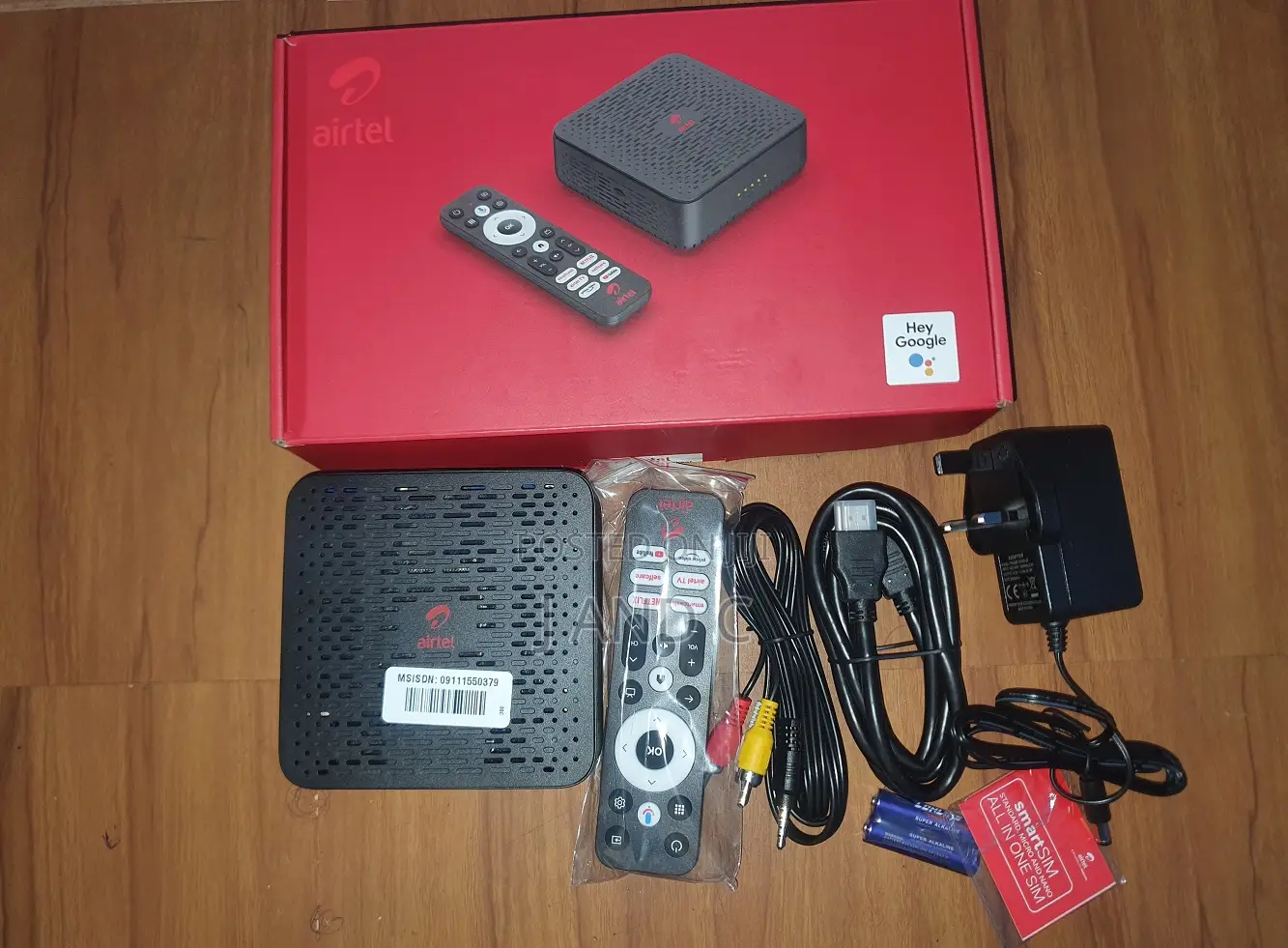 Airtel Android Tv Box With Inbuilt Router Universal