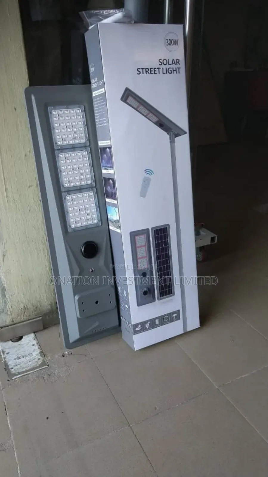 300w All In One Solar Street Light