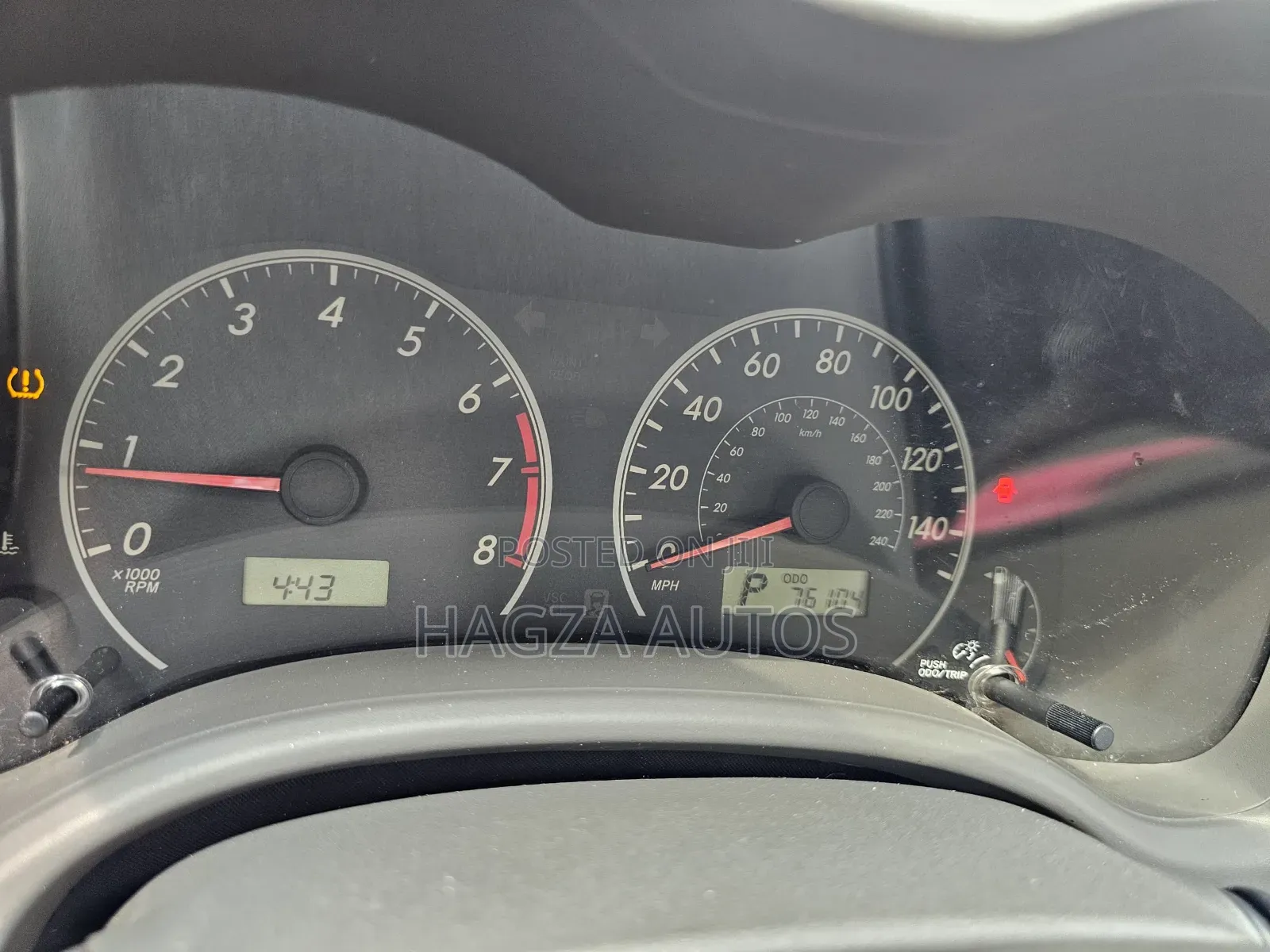 Toyota Corolla 2008 Black
