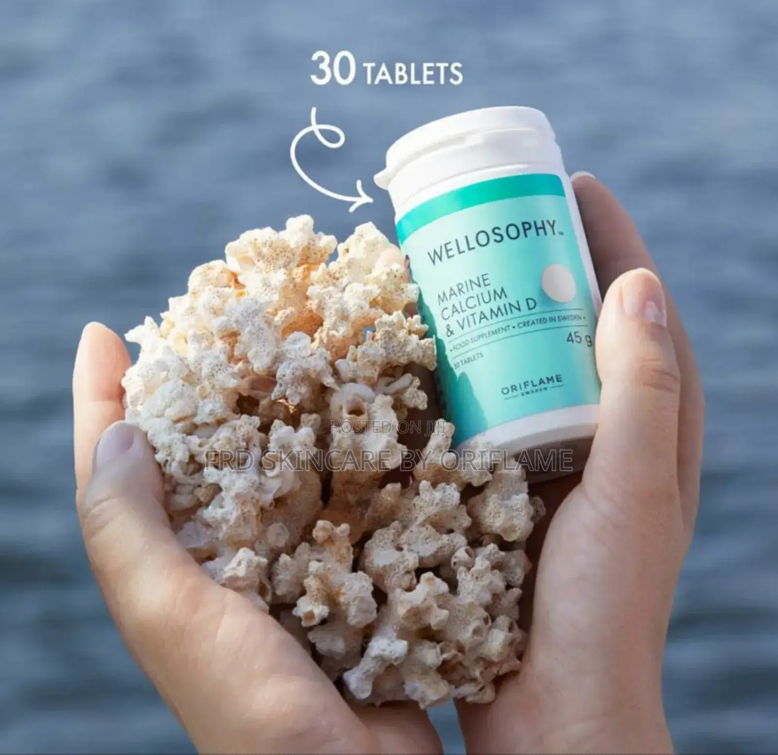 *Wellosophy Marine Calcium Vitamin D. 30 Tablets*