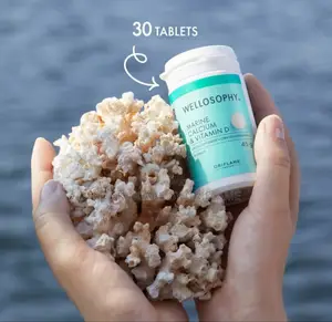 *Wellosophy Marine Calcium Vitamin D. 30 Tablets*