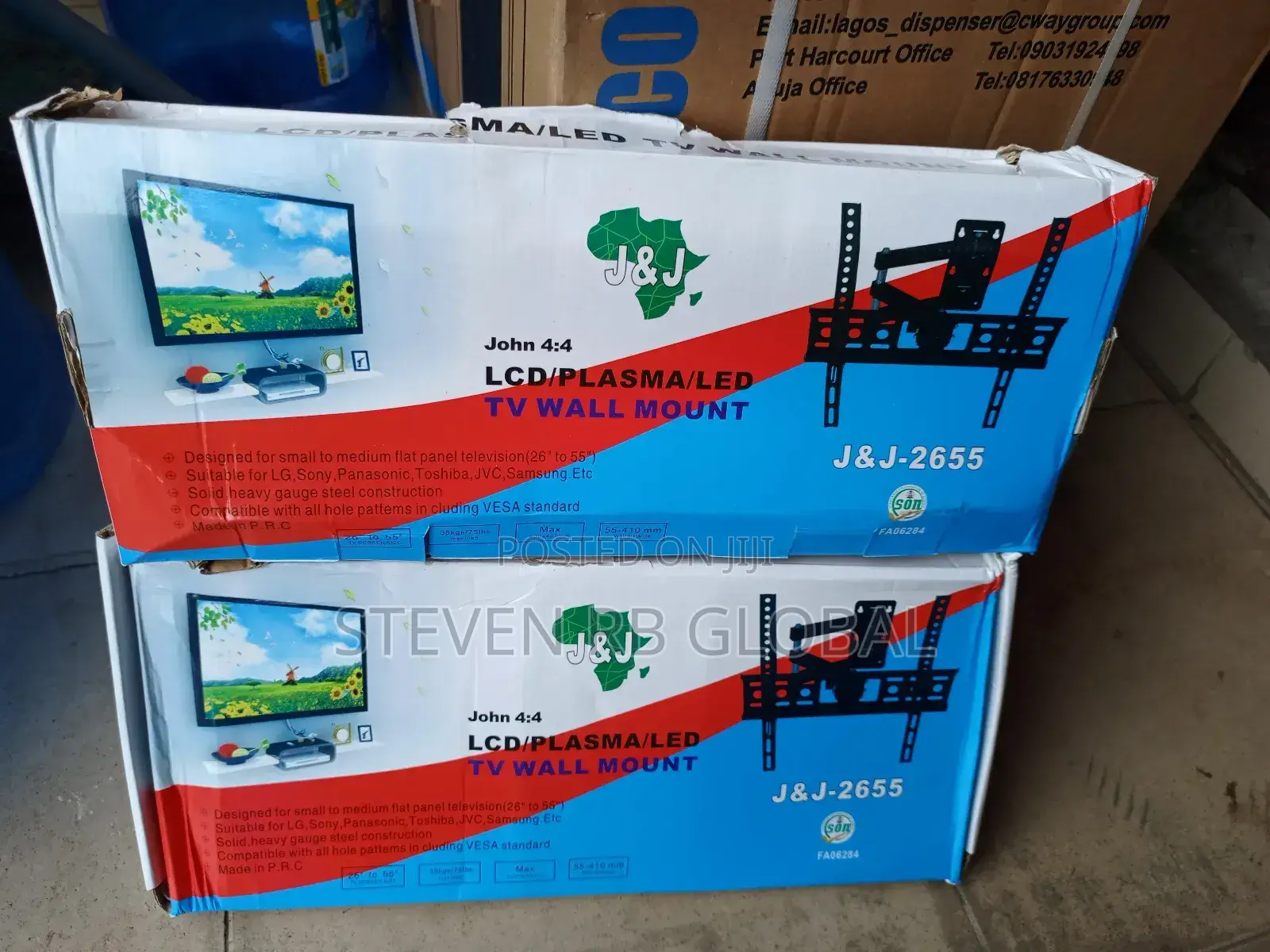 Adjustable Wall Mount for TVS 26-55 Inches