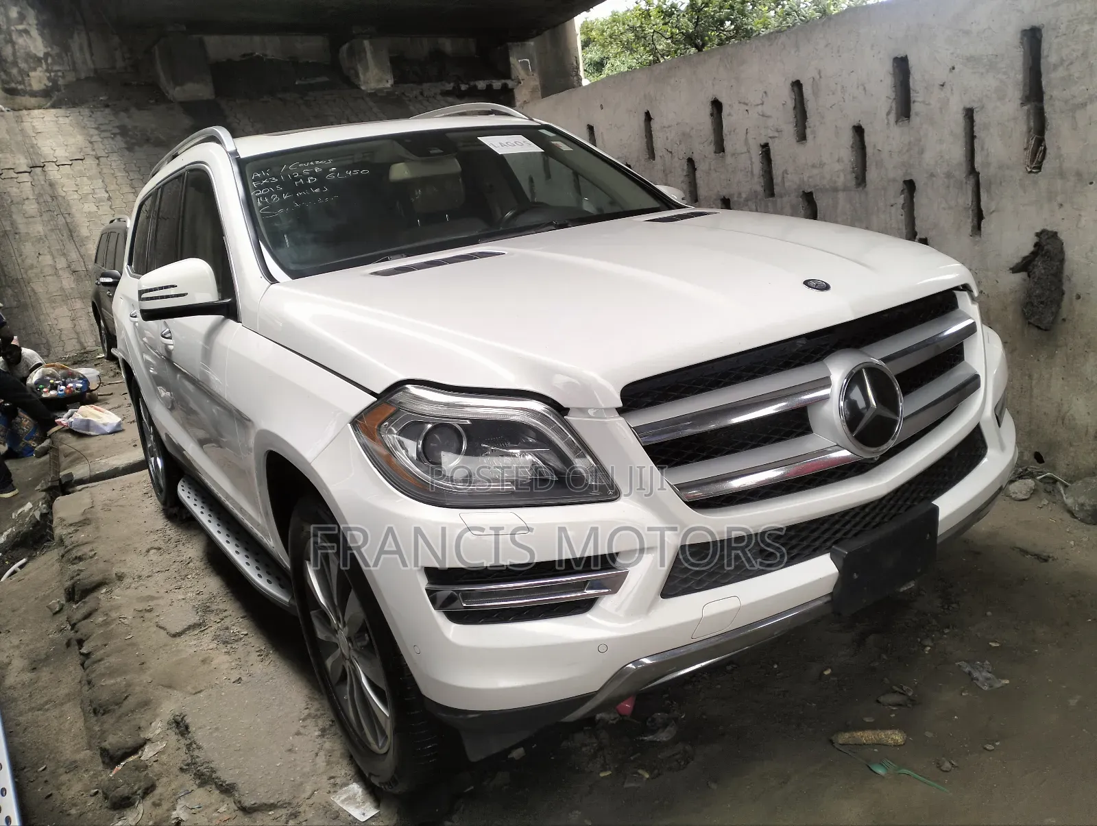 Mercedes-Benz GL-Class 450 2016 White