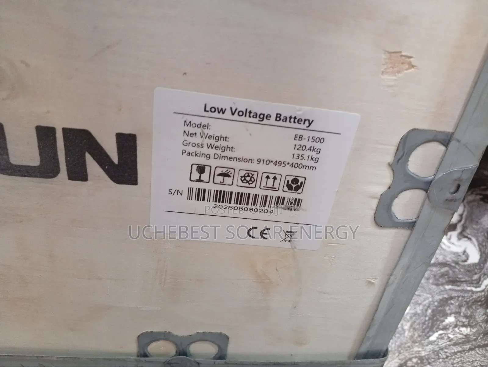 15kwh Luxsun Lithium Battery