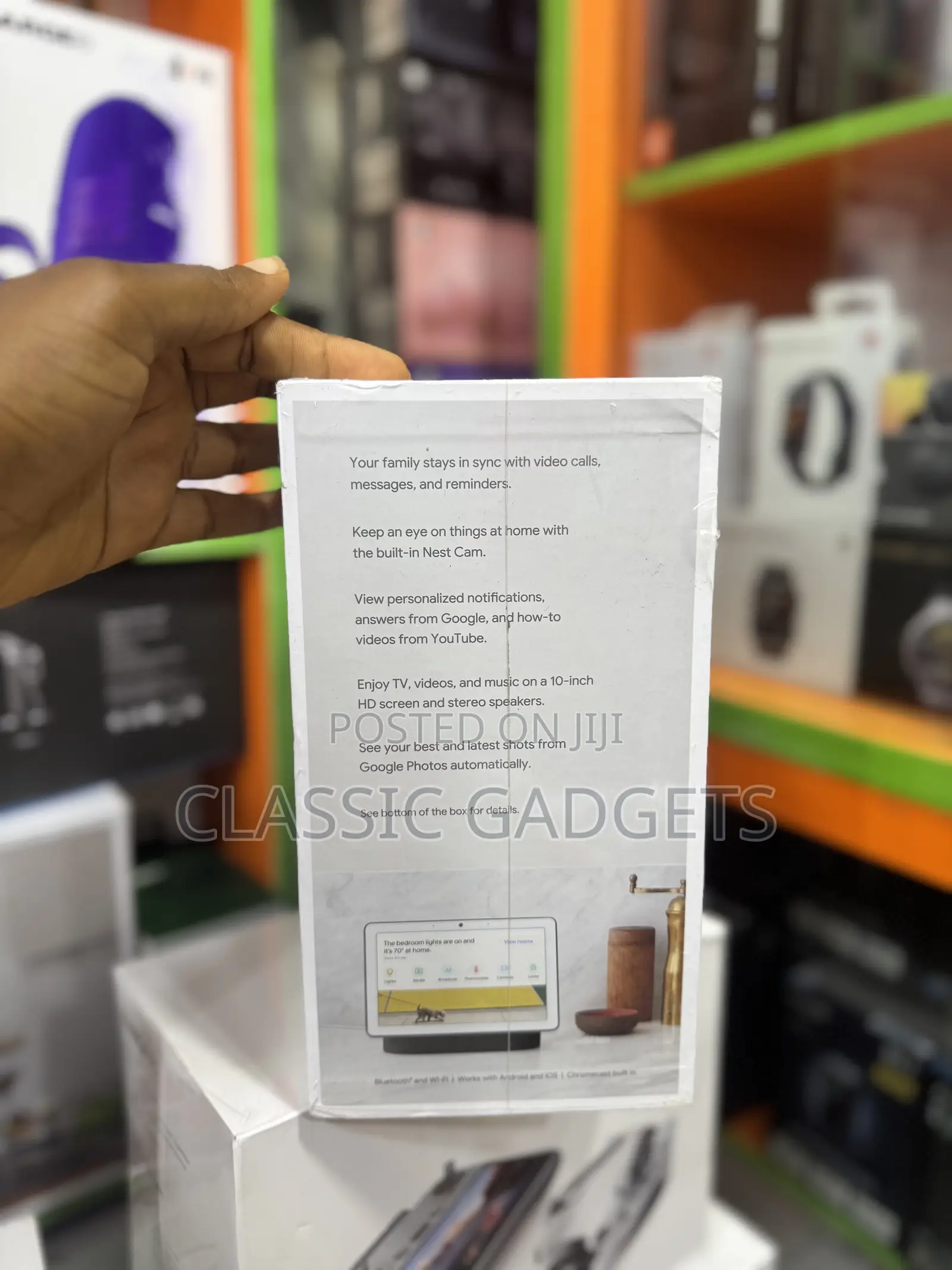 Google Nest Hub Max 10" Smart Display With Google Assistant