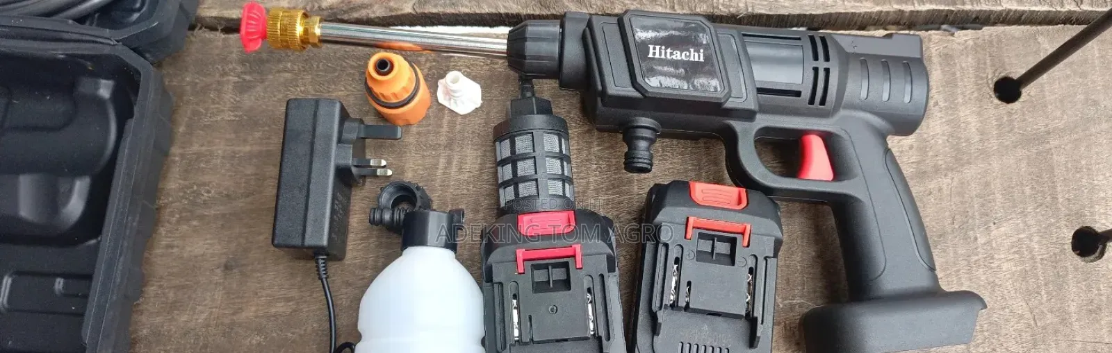 Rechargeable Pressure Washer and Sprayer
