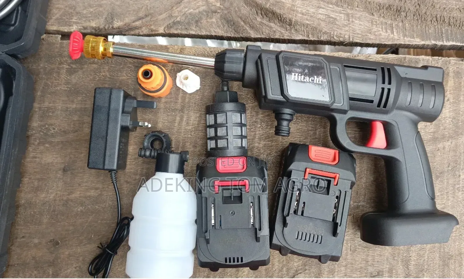 Rechargeable Pressure Washer and Sprayer