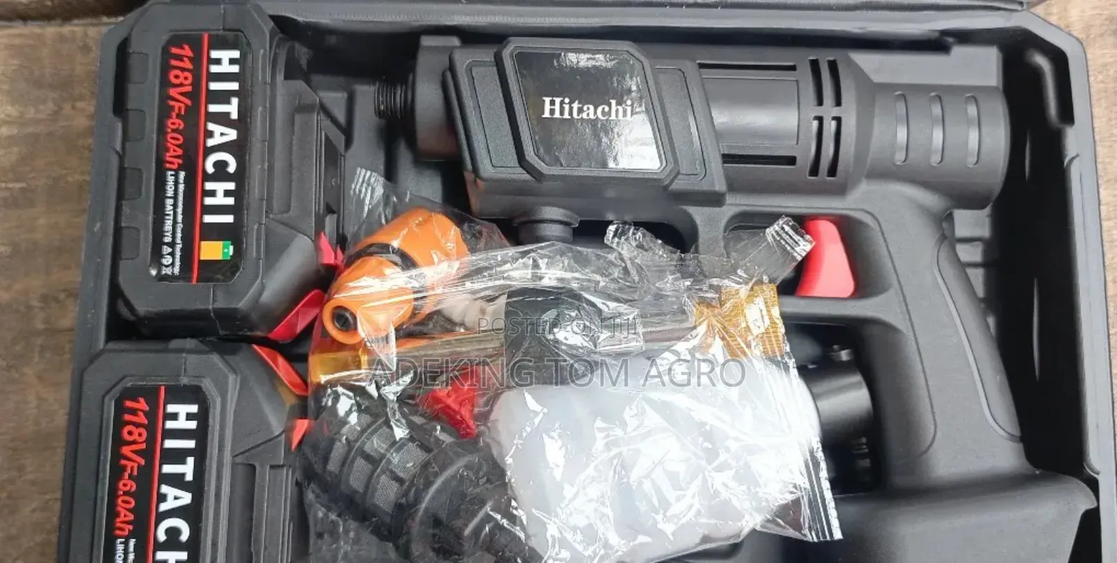 Rechargeable Pressure Washer and Sprayer