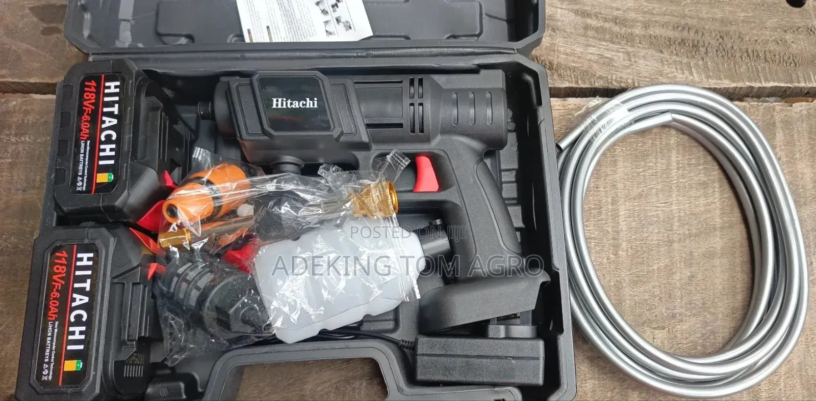 Rechargeable Pressure Washer and Sprayer