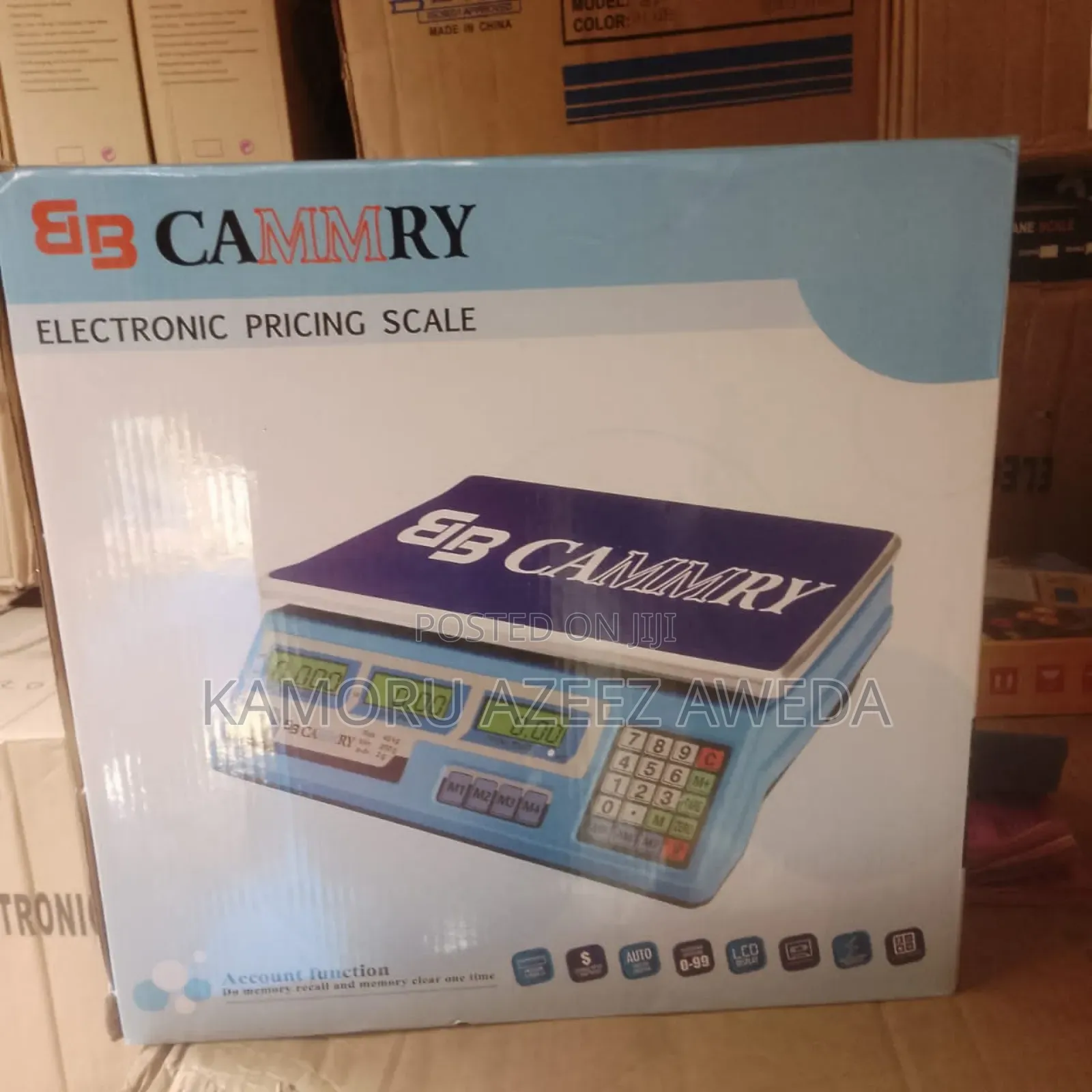 Camry Scale Electric Press Scale