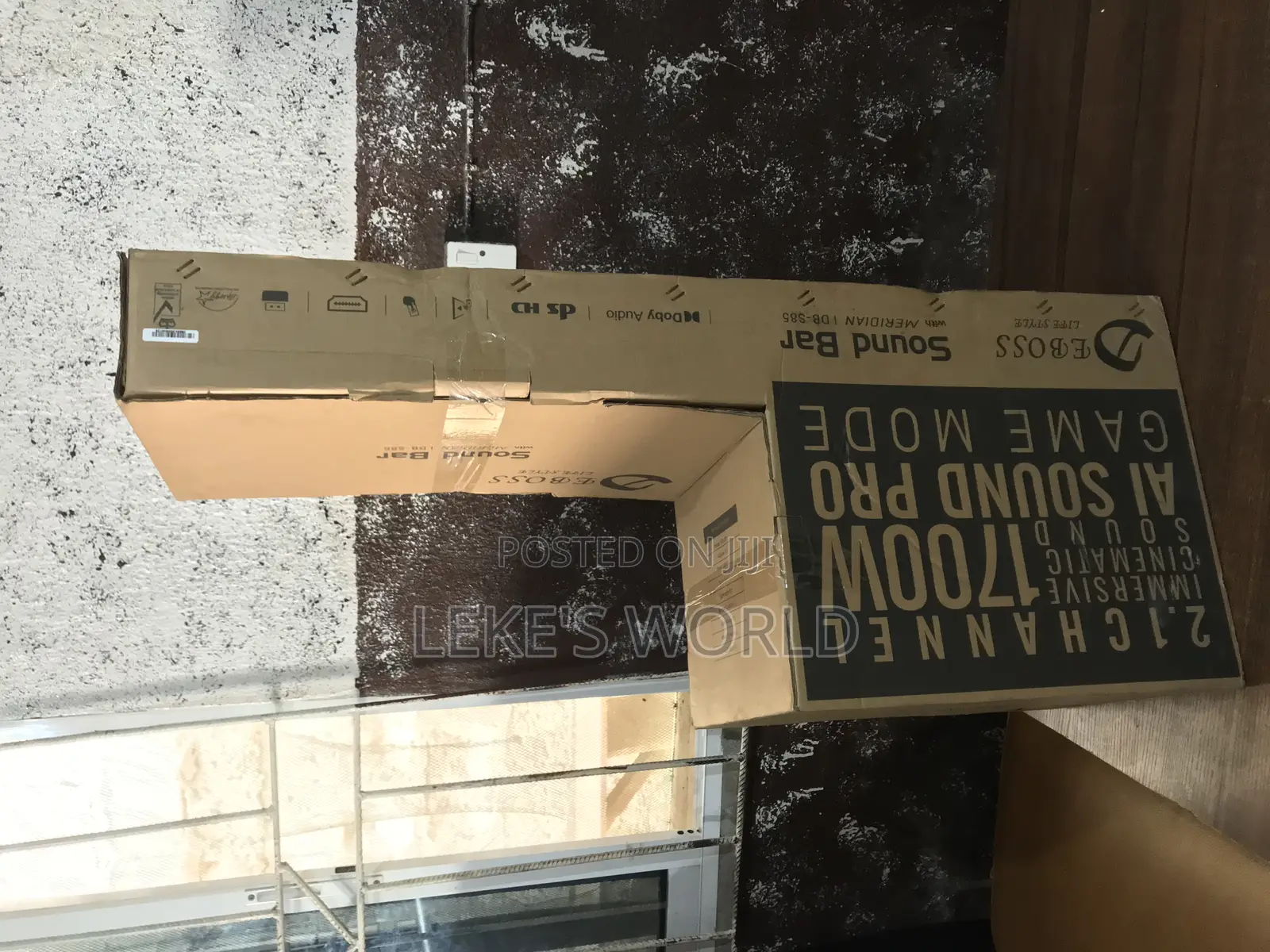 Deboss 1700watts Wireless Subwoofer Soundbar