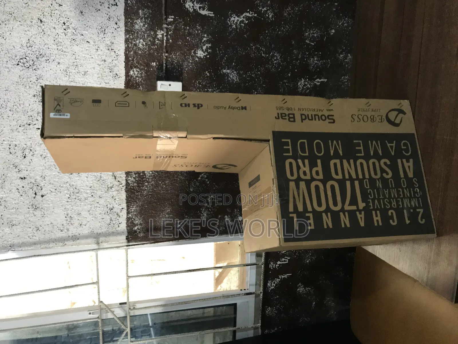 Deboss 1700watts Wireless Subwoofer Soundbar