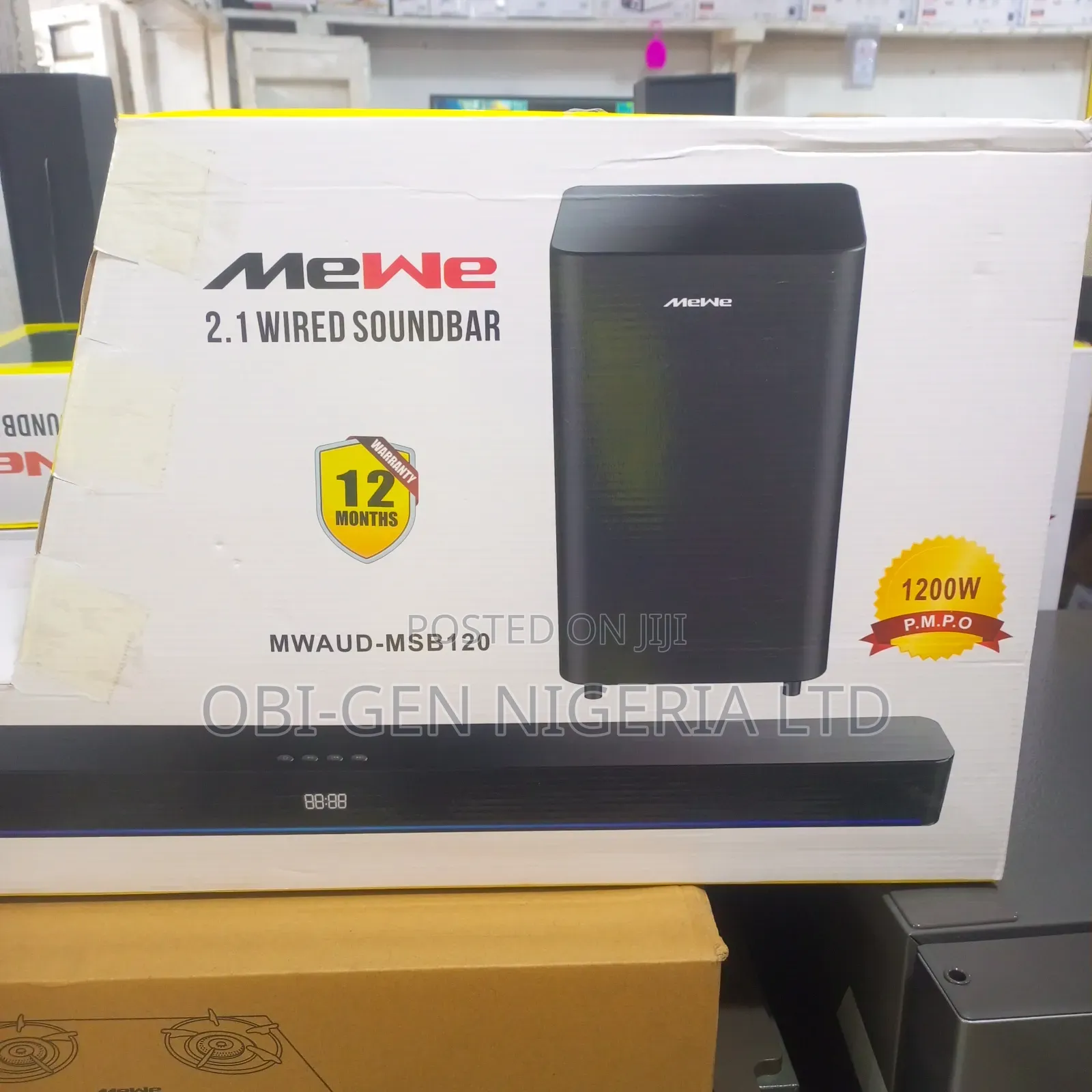 Mewe Mwaud-msb120 1200w Sound Bar Set