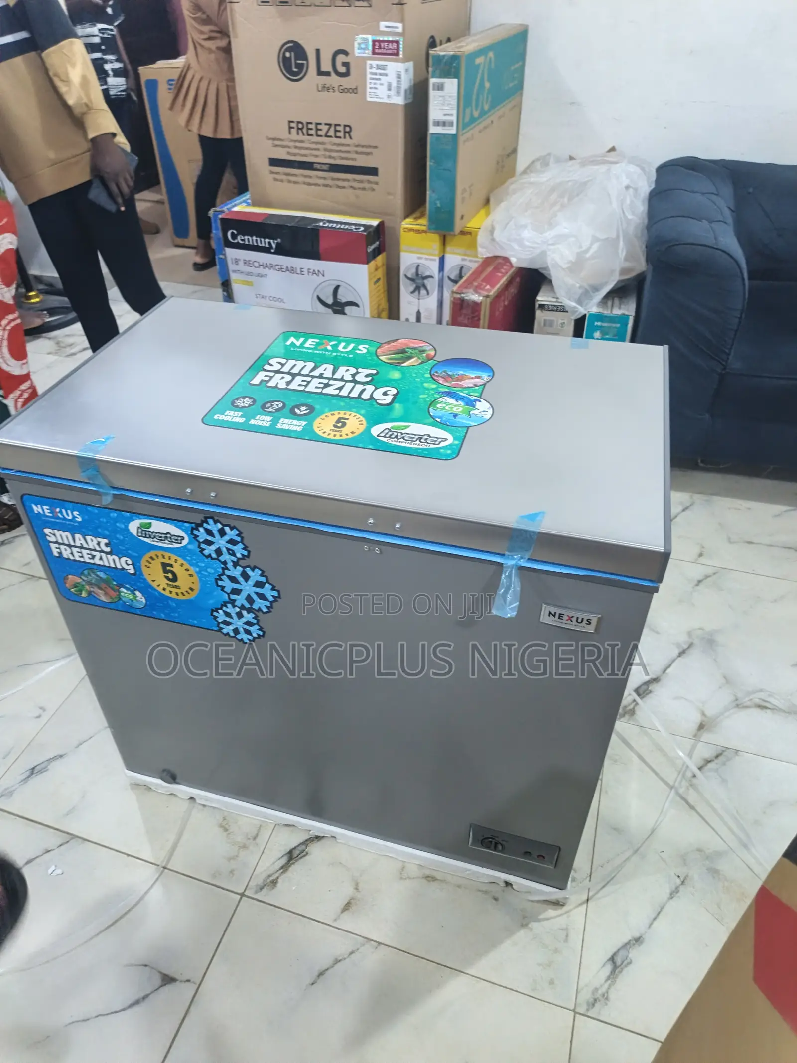 Stylist Centerpiece Nexus Inv Nx-265 Chest Freezer.