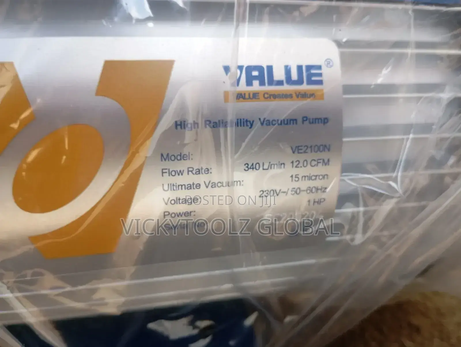 Value Vacuum Pump 1hp (Ve2100n)