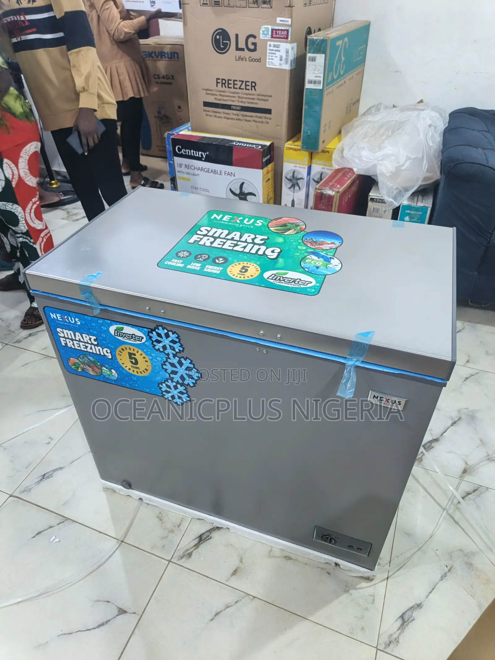 Multi Functional Nx-265 Inverter Chest Freezer.