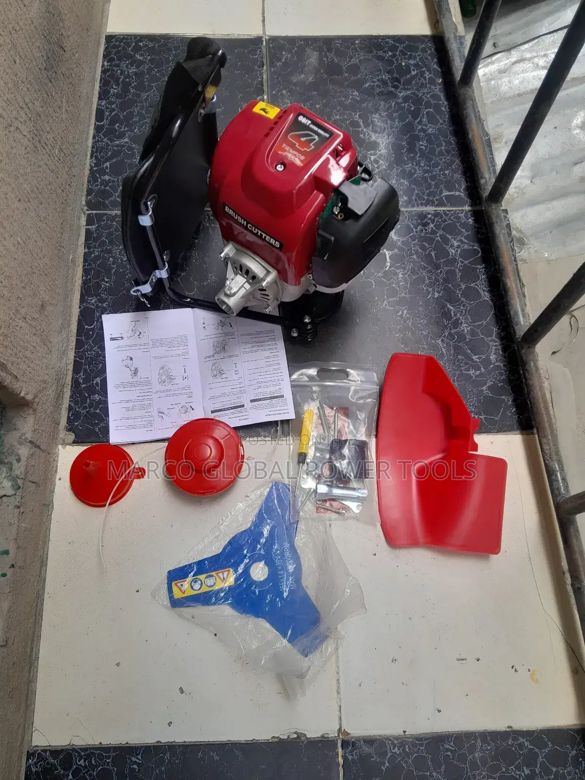 2in1 4stroke Back Pack Brush Cutter Machine