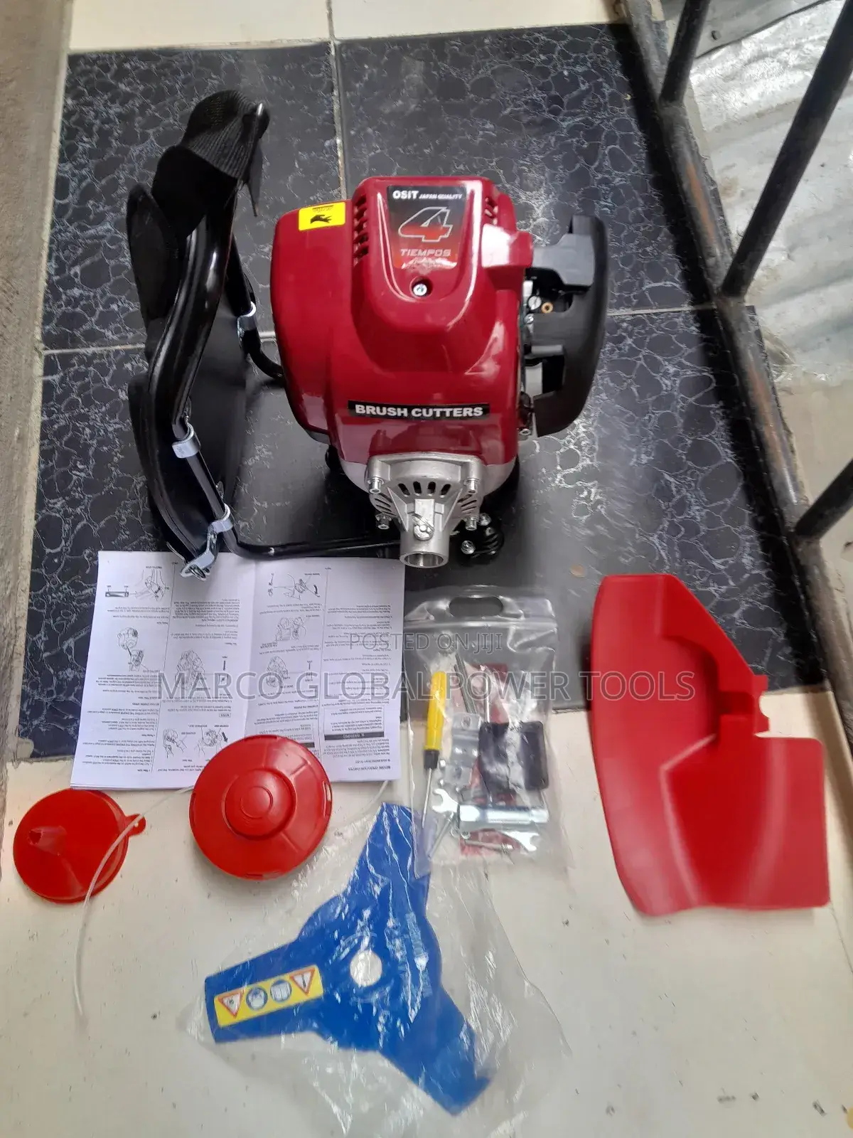 2in1 4stroke Back Pack Brush Cutter Machine
