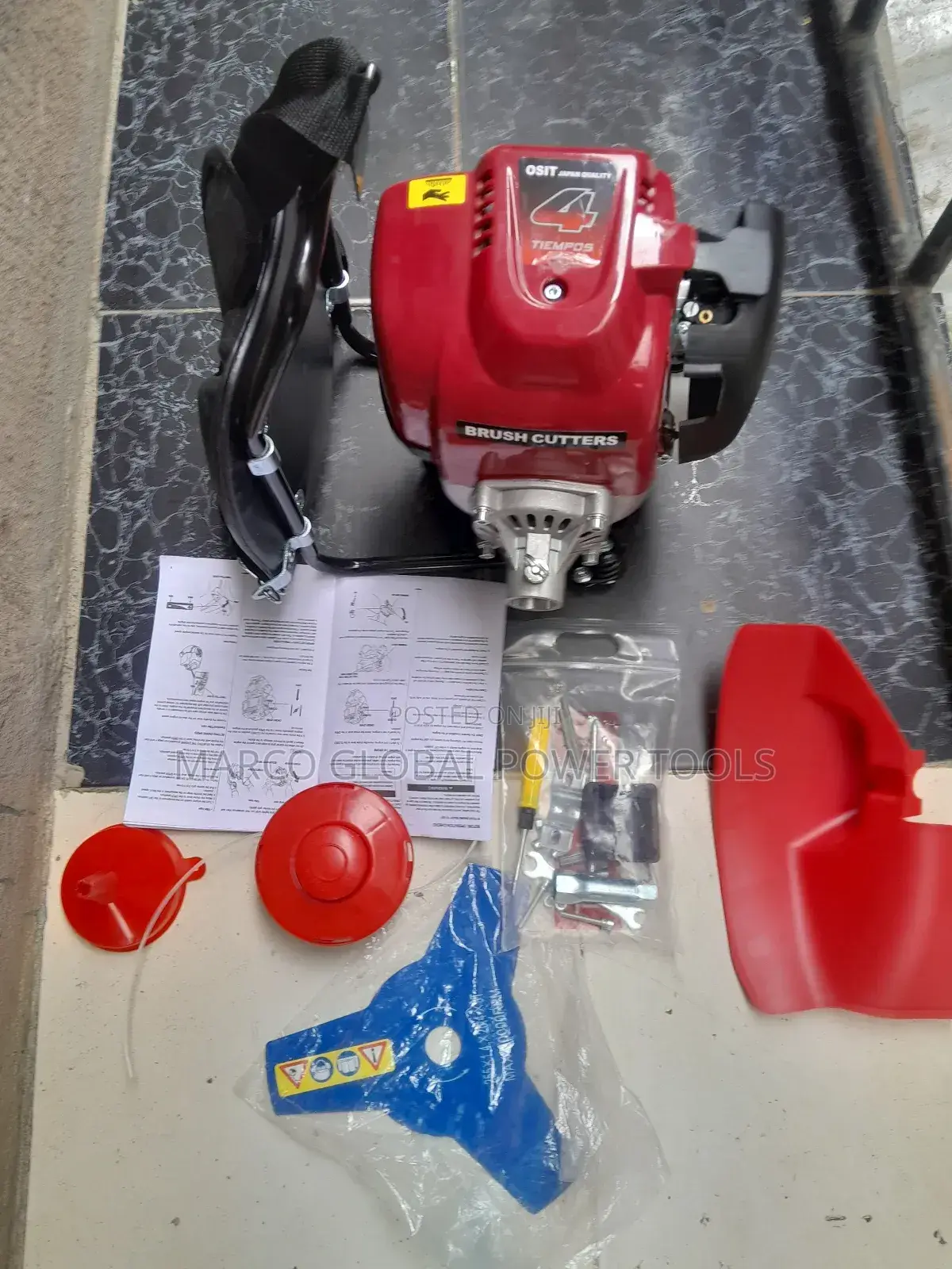 2in1 4stroke Back Pack Brush Cutter Machine