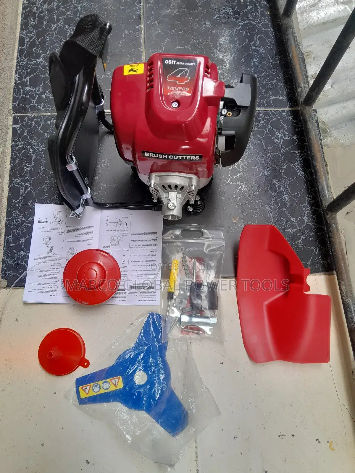 2in1 4stroke Back Pack Brush Cutter Machine
