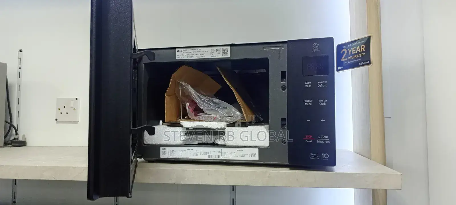 Lg 25l Litres Microwave Oven Mwo 6535