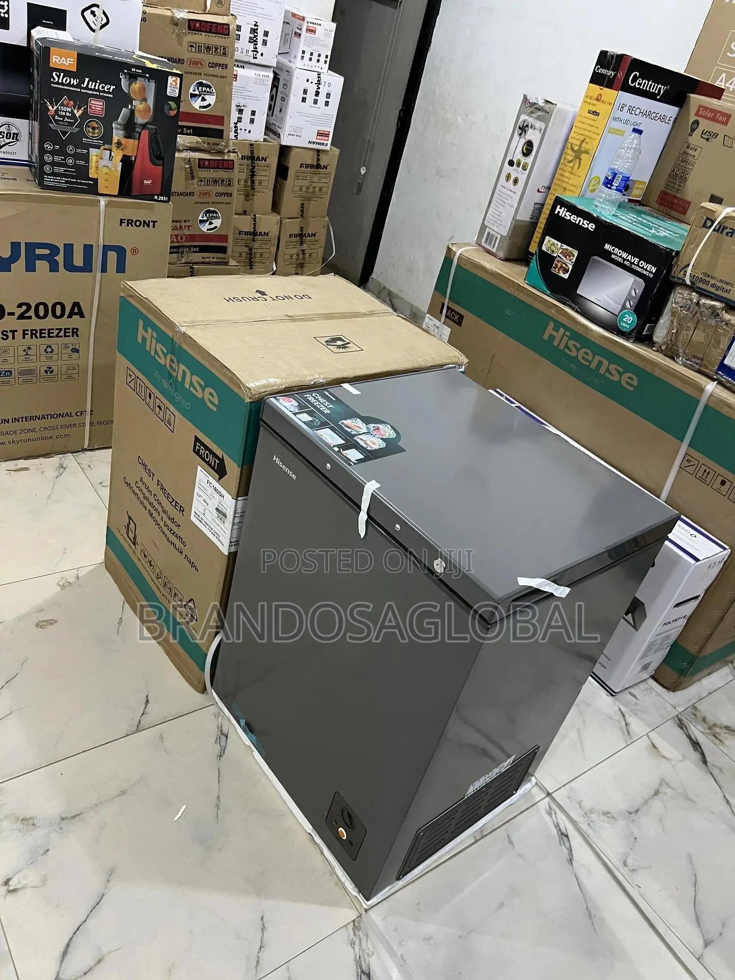 Compact and Powerful Hisense 142l Chest Freezer