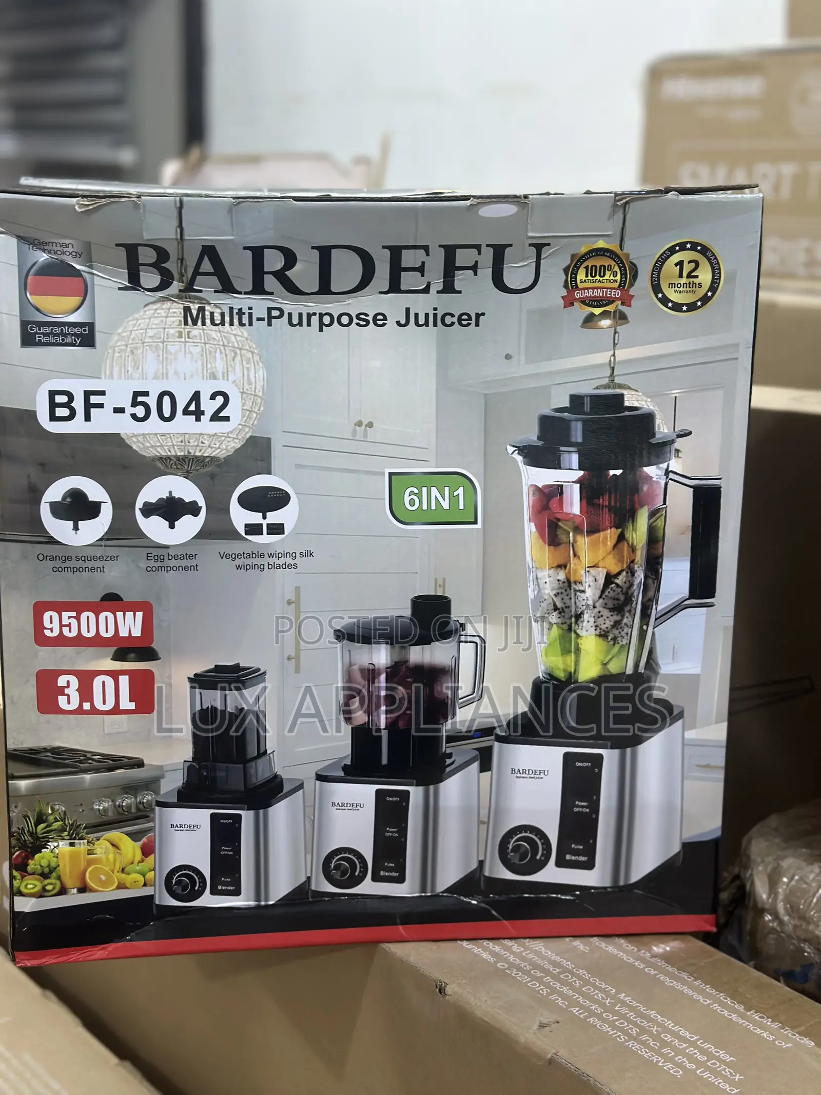 Bardefu Cyclone Bf-5042 Blender 6-in-1,