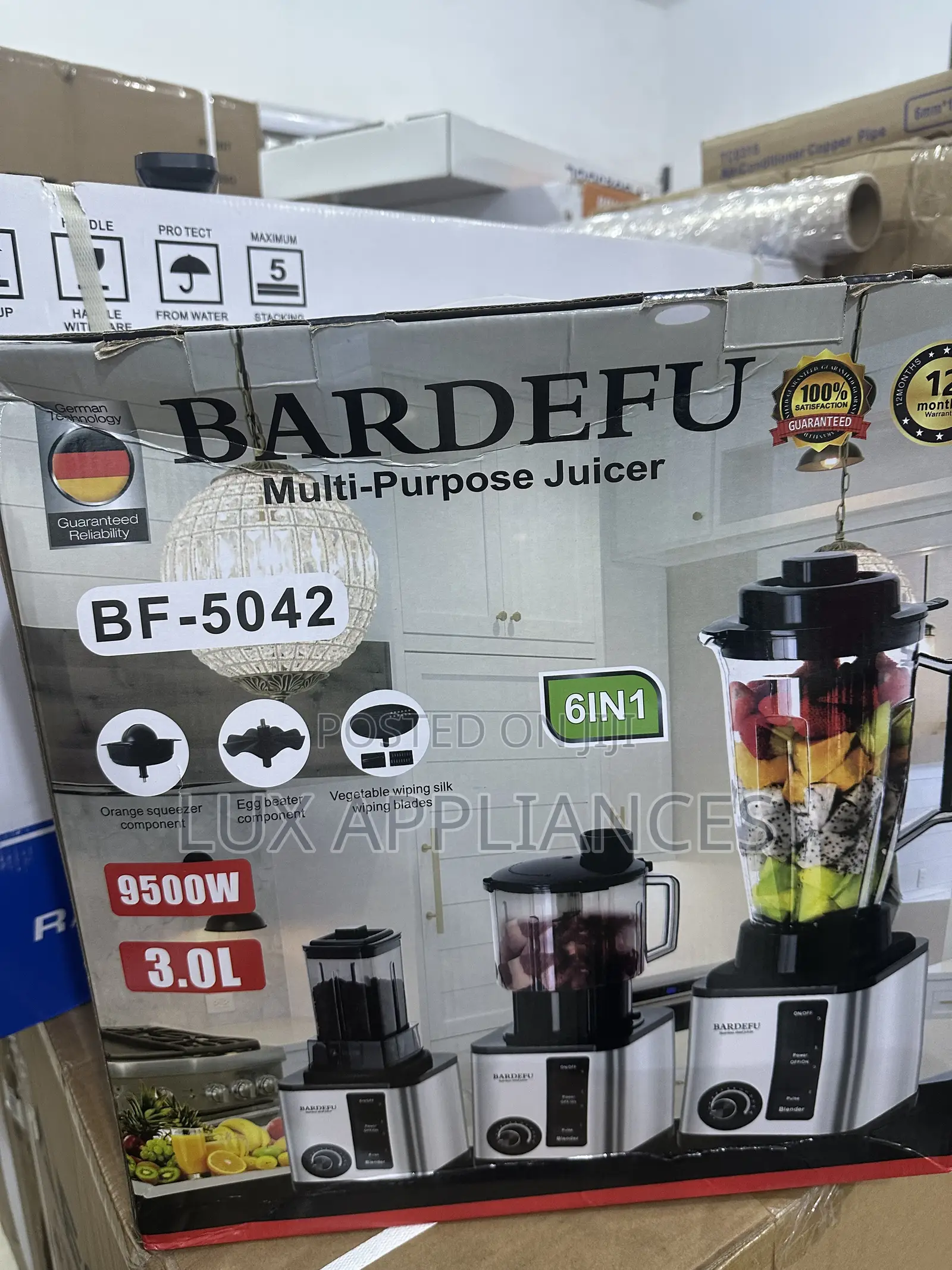 Kitchenpro Bardefu Bf-5042 Blender 6-in-1,