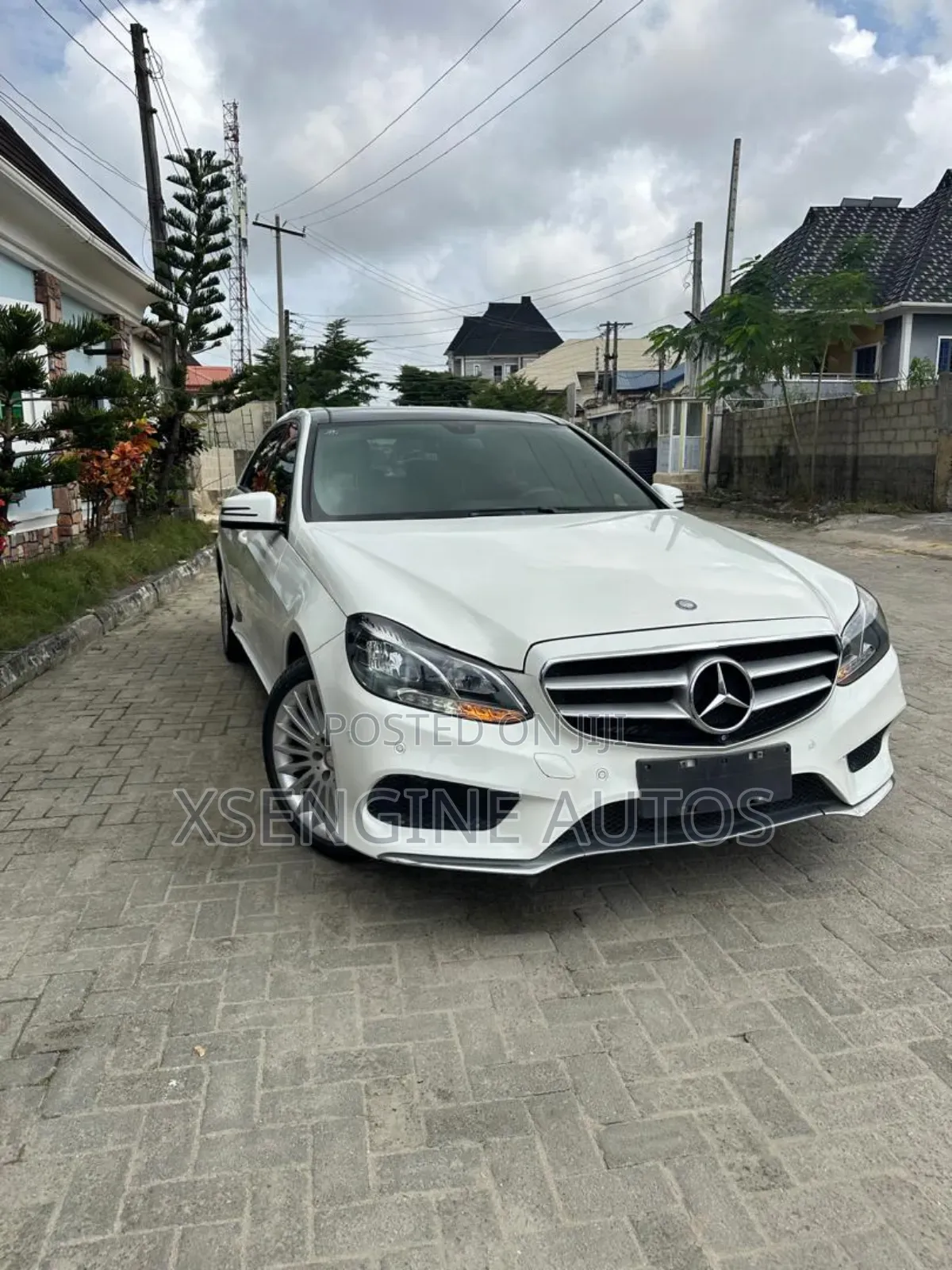 Mercedes-Benz E300 2014 White